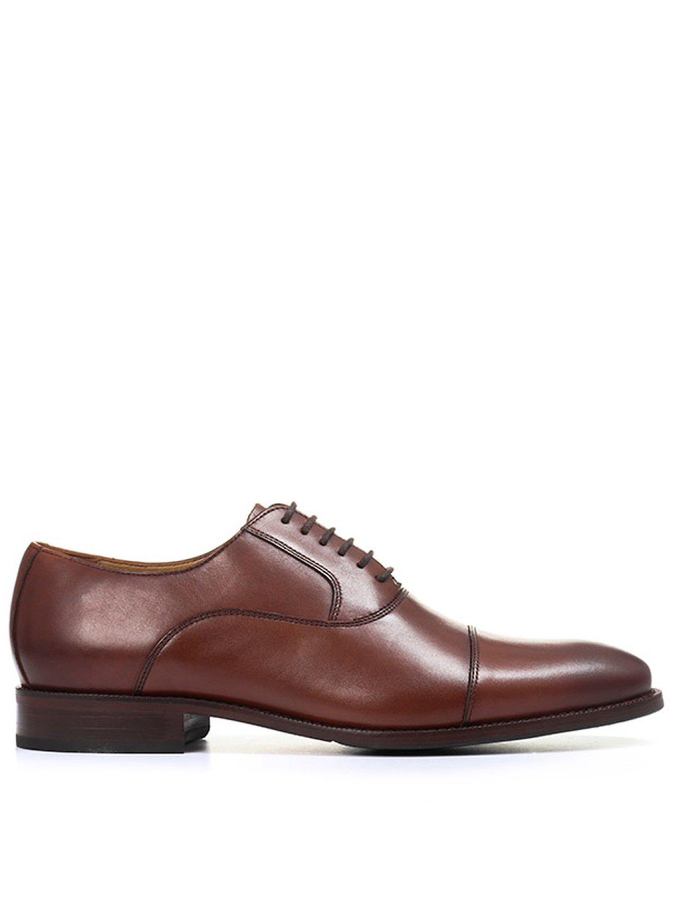 Jones Bootmaker Matthew Lace Up Shoes - Chestnut