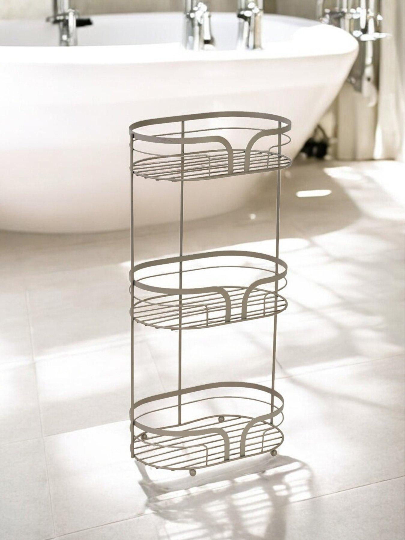 Showerdrape Dante Floor Caddy Beige