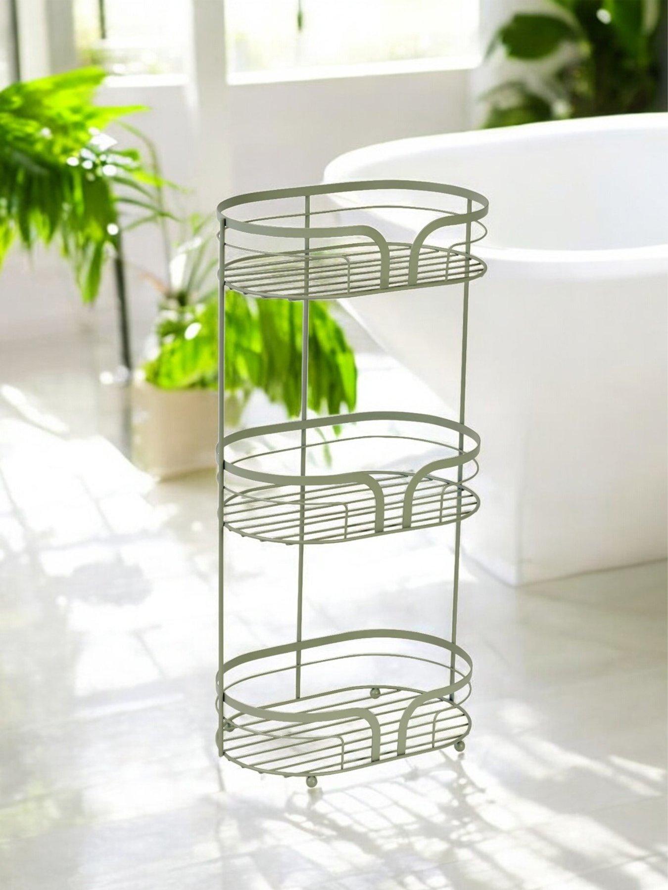 Showerdrape Dante Floor Caddy Sage