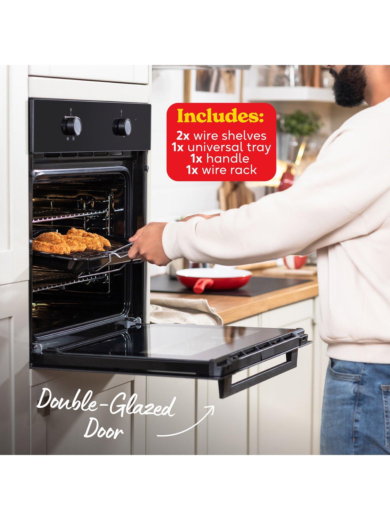 Image 5 of 8 of Russell Hobbs RHFEO7010B Built-In 70L Electric Fan Oven in Black