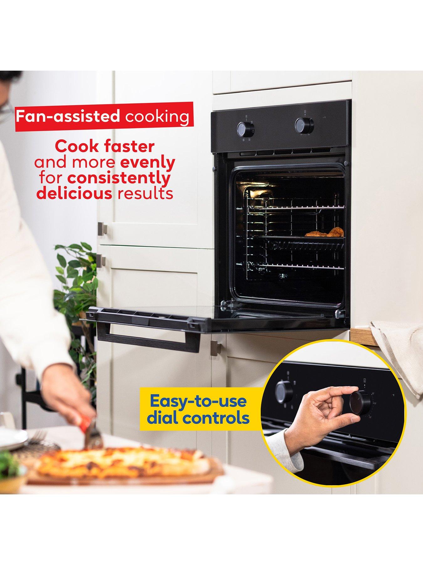 Image 6 of 8 of Russell Hobbs RHFEO7010B Built-In 70L Electric Fan Oven in Black
