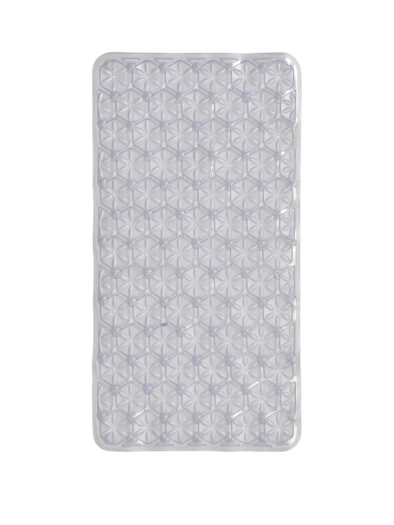 Image 1 of 4 of Showerdrape Laguna Anti Slip Clear Bath Mat
