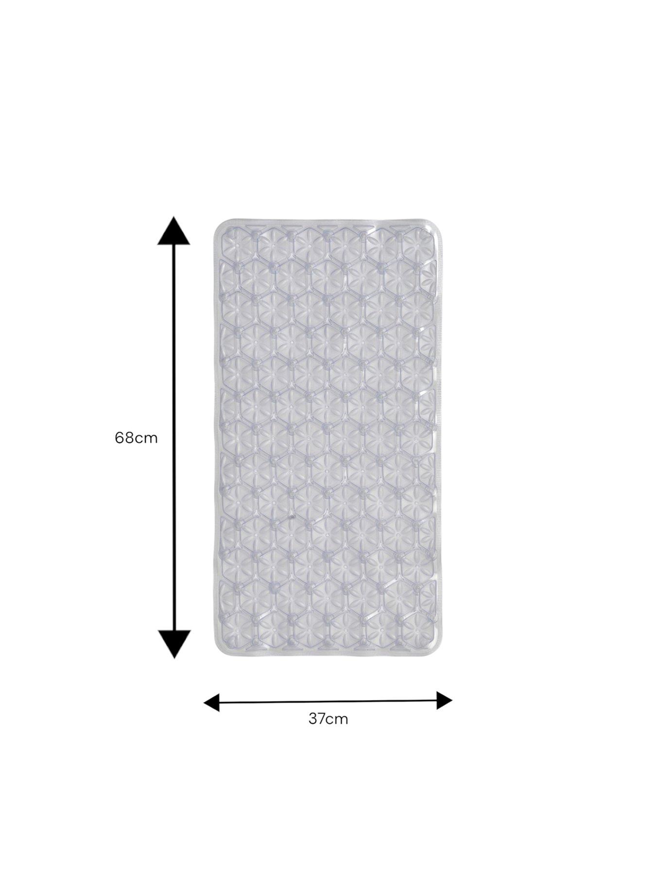 Image 3 of 4 of Showerdrape Laguna Anti Slip Clear Bath Mat