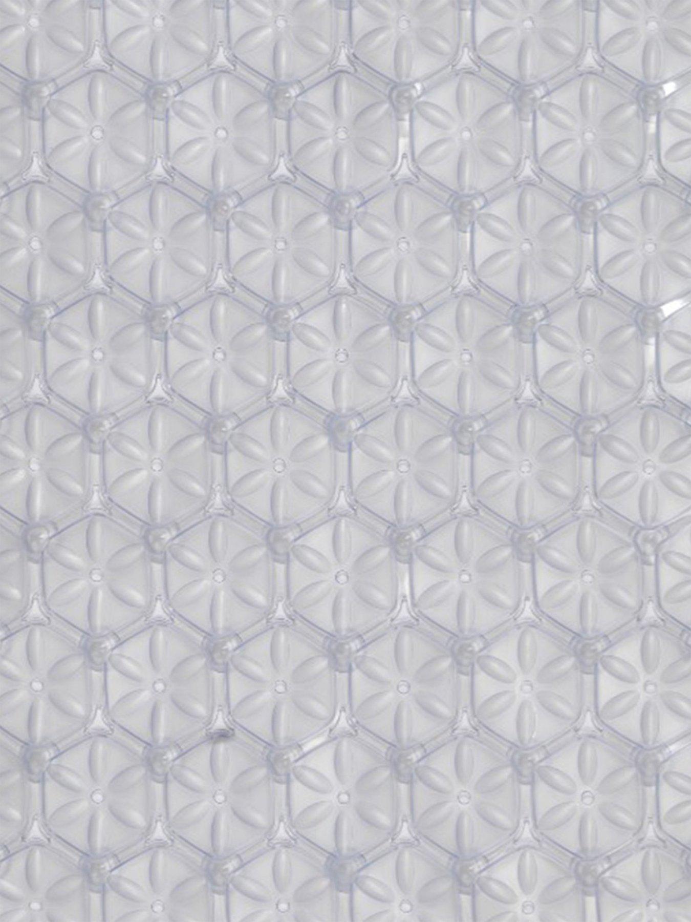 Image 4 of 4 of Showerdrape Laguna Anti Slip Clear Bath Mat