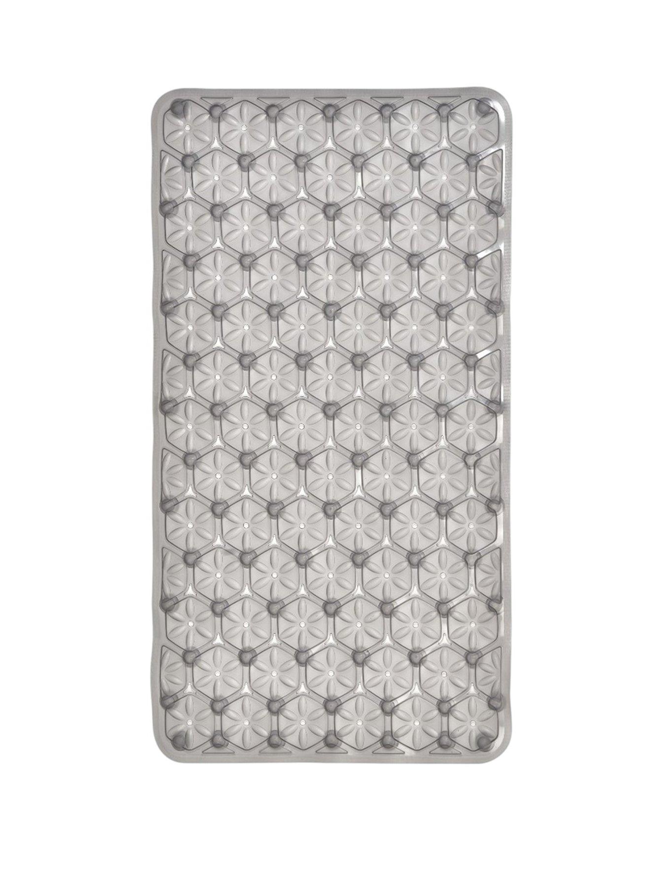 Showerdrape Laguna Bath Mat Grey