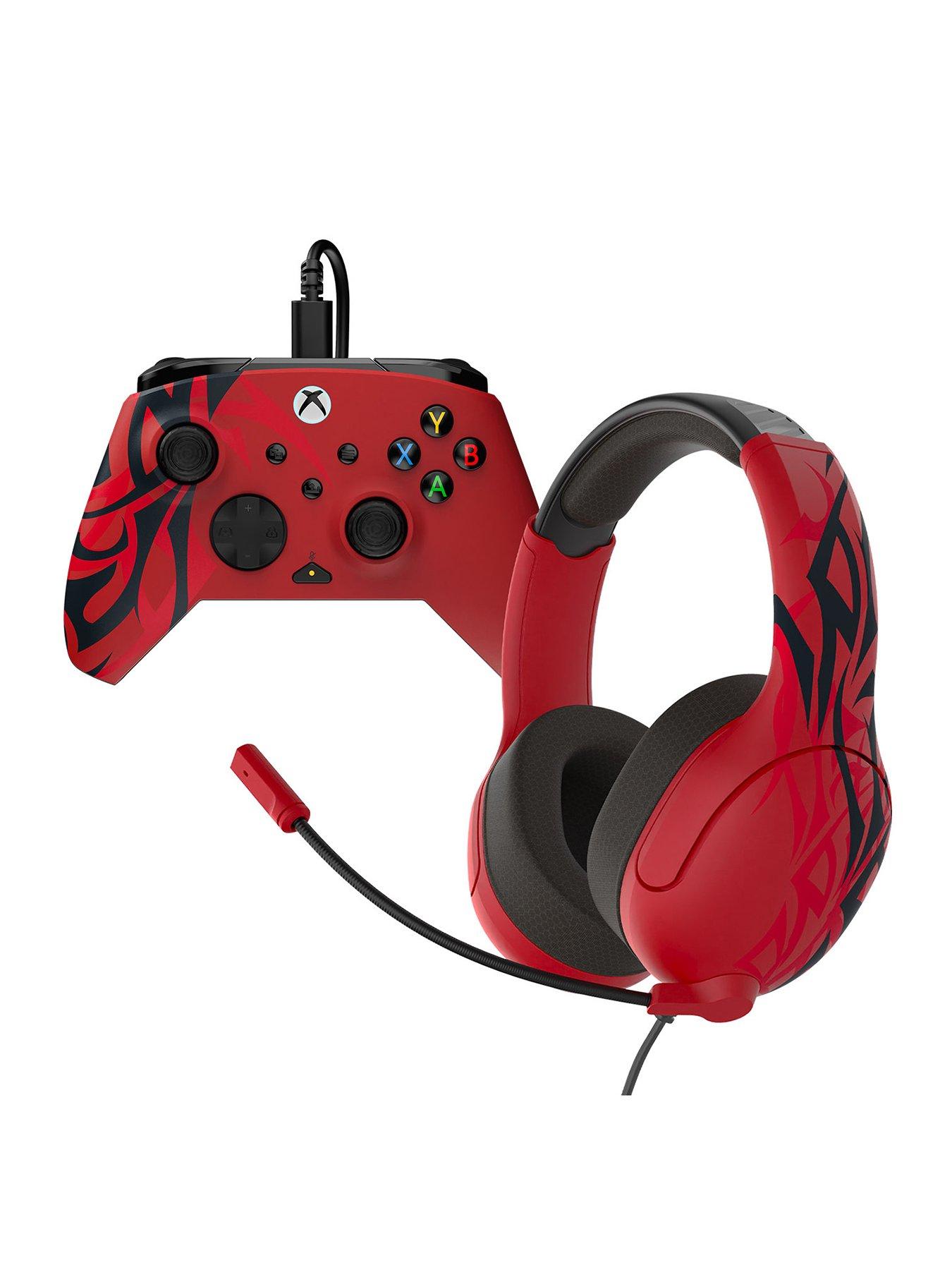 Turtle Beach Airlite  &  Rematch Wired Bundle Xbox Spirit Red