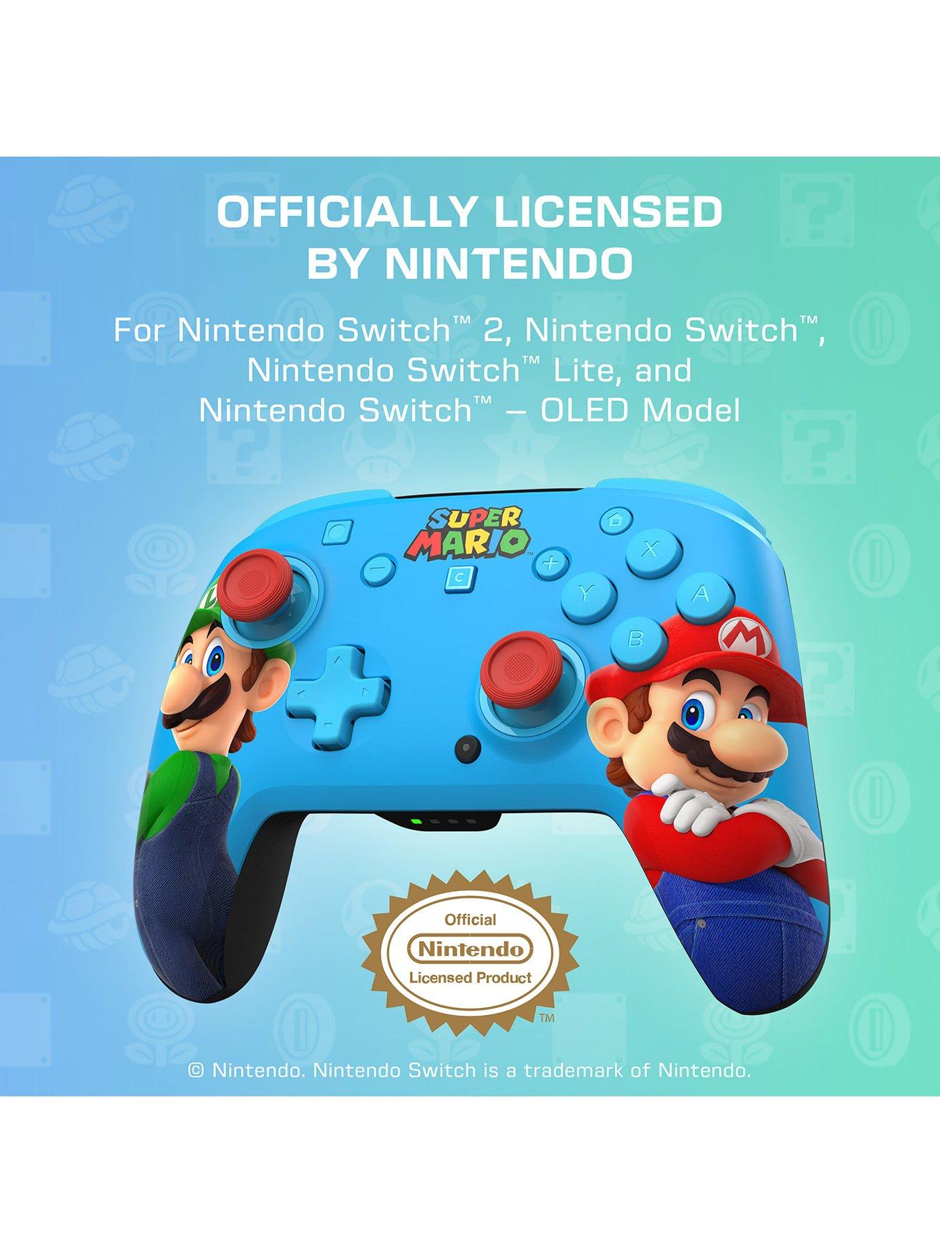 Image 3 of 7 of Turtle Beach Rematch Wireless Â· NS2 Â· Mario & Luigi