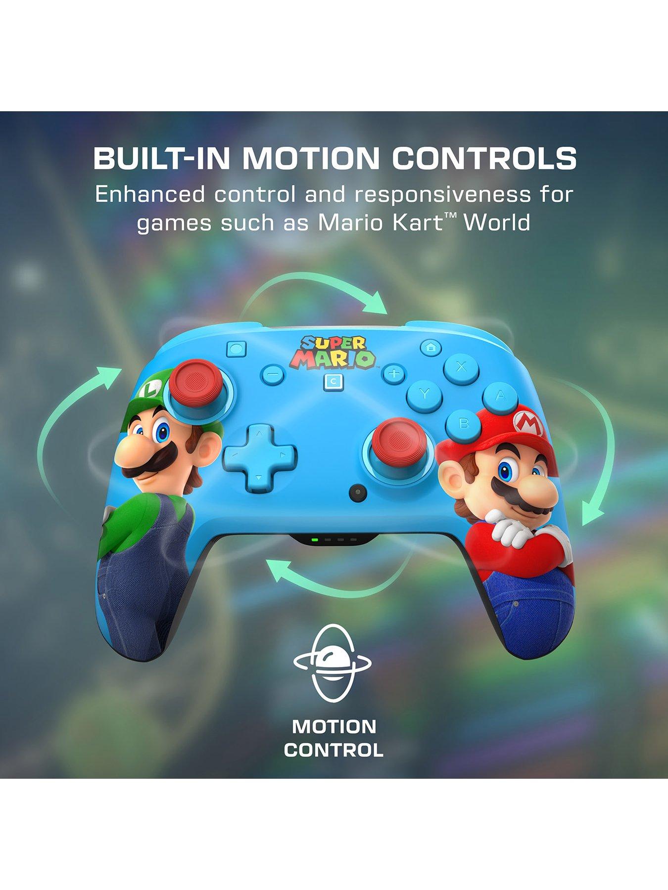 Image 7 of 7 of Turtle Beach Rematch Wireless Â· NS2 Â· Mario & Luigi
