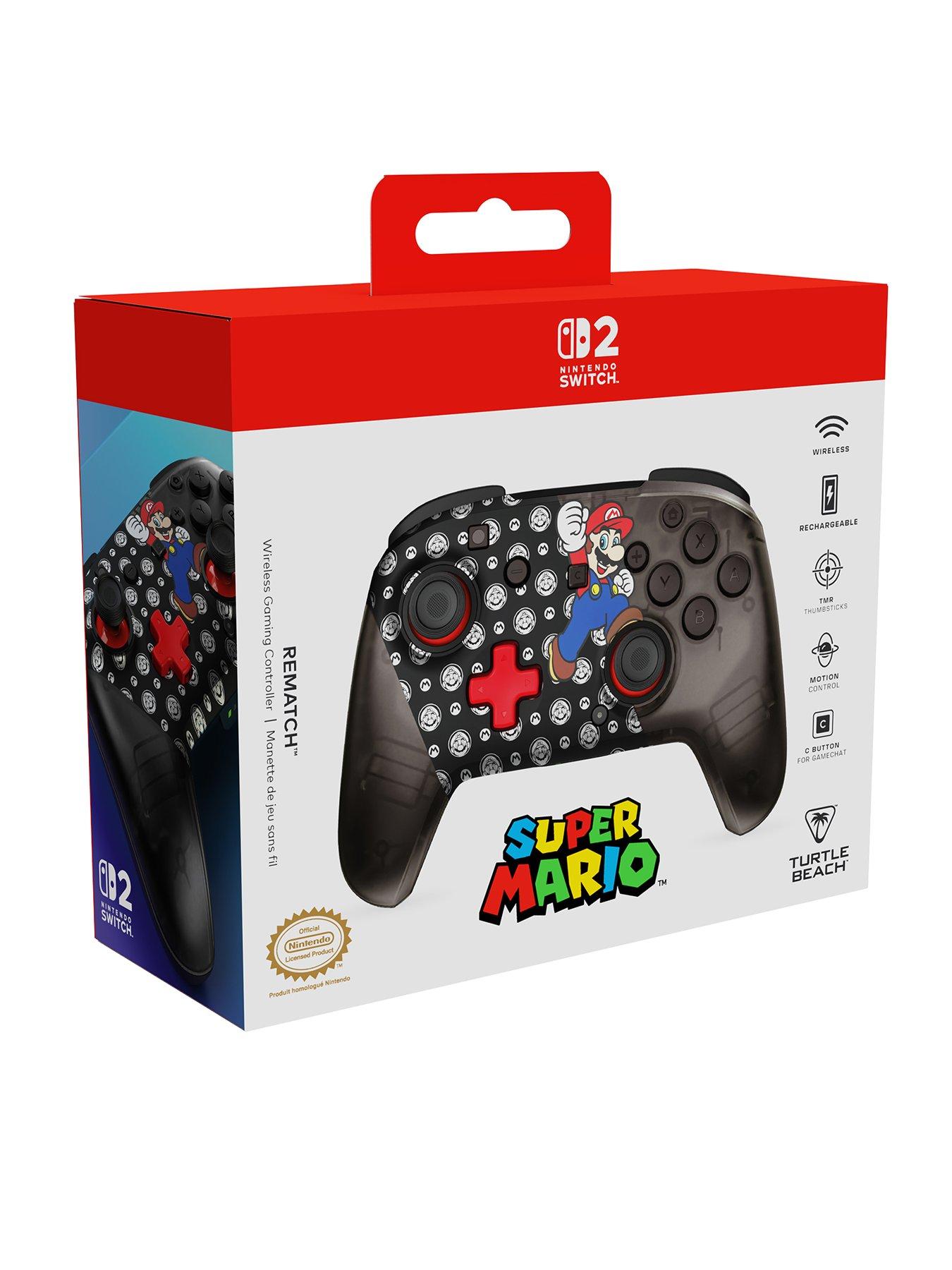 Image 2 of 7 of Turtle Beach Rematch Wireless -&nbsp;NS2 - Super Mario Jump