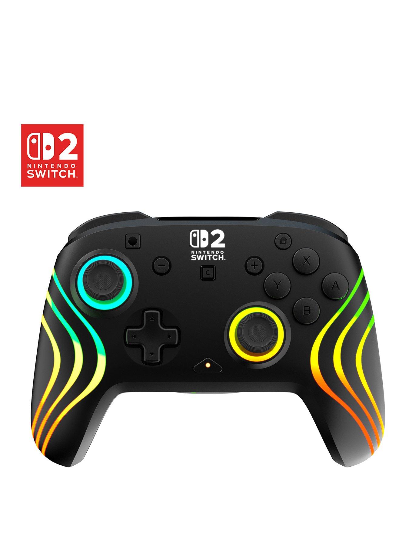 Turtle Beach Afterglow Wave Wireless RGB Gaming Controller for Nintendo Switch 2 - Black