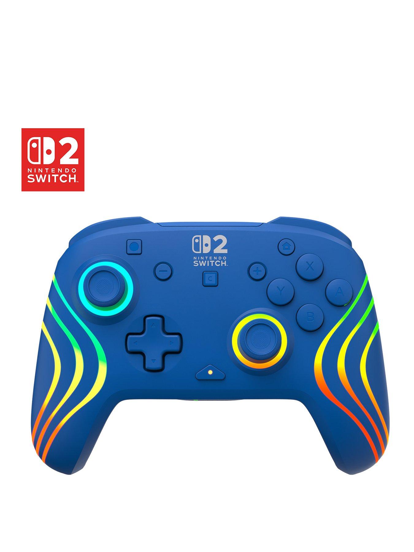 Image 1 of 8 of Turtle Beach Afterglow Wave Wireless Nintendo Switch 2 Blue