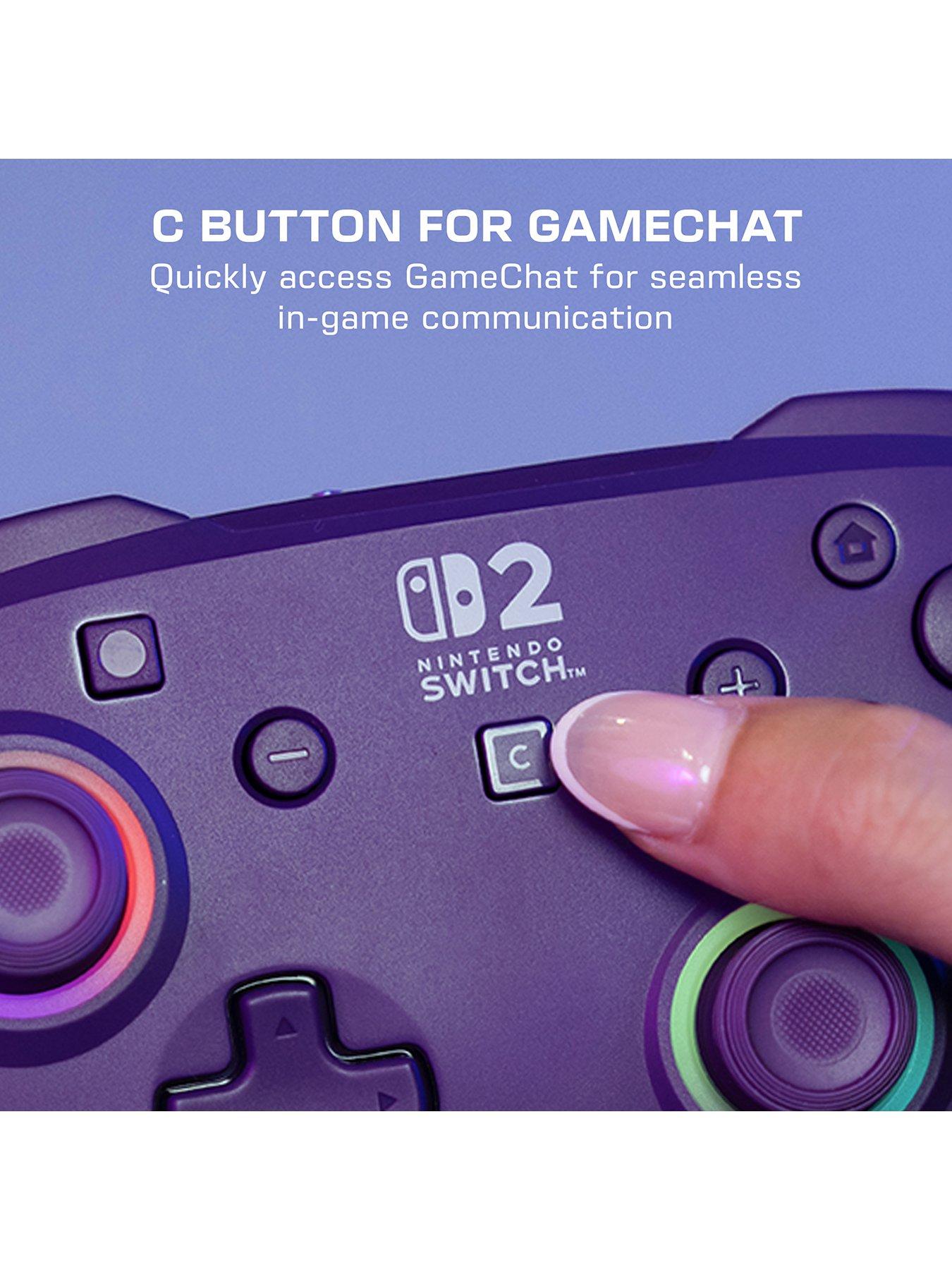 Image 6 of 8 of Turtle Beach Afterglow Wave Wireless Nintendo Switch 2 Purple