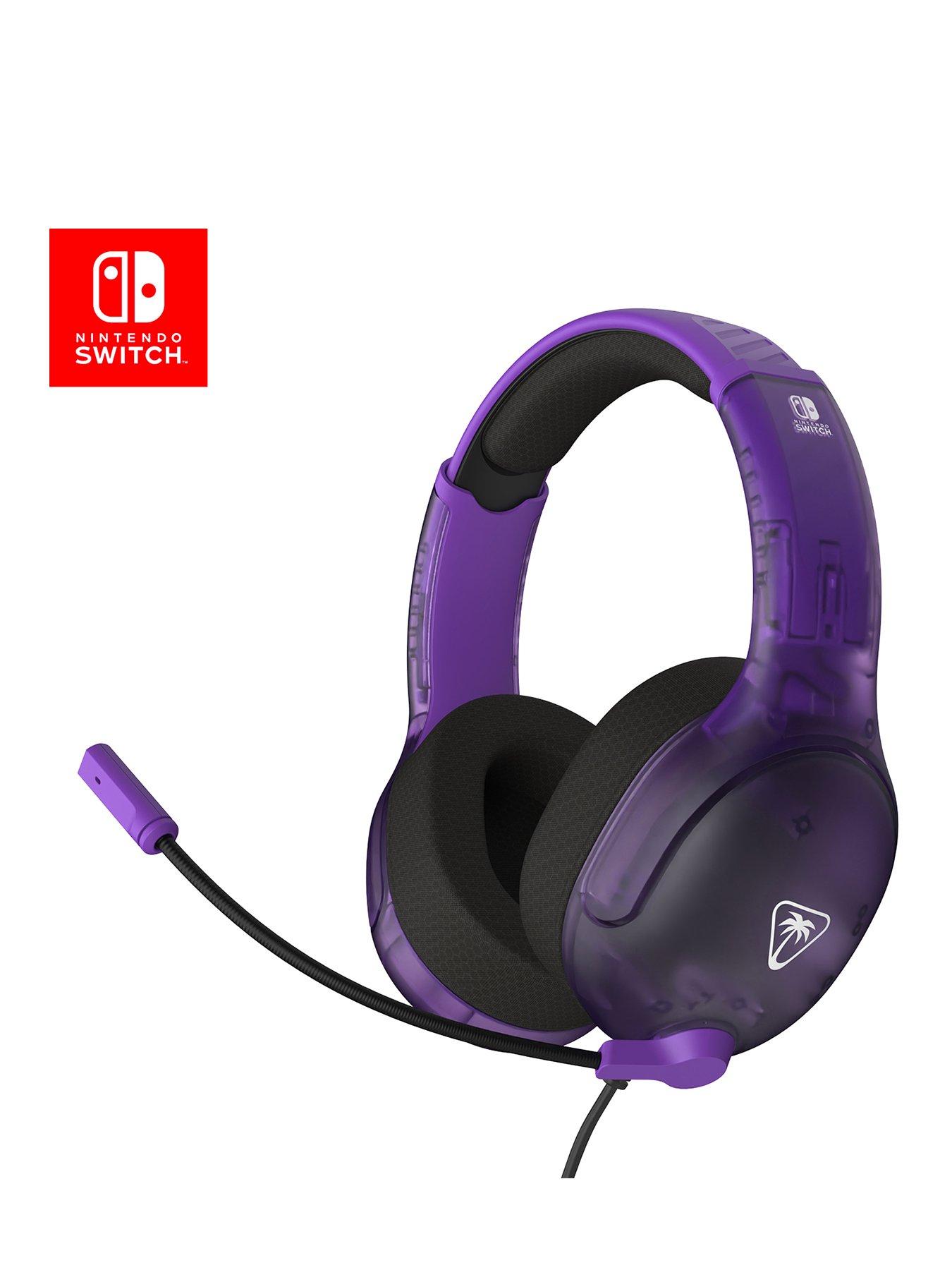 Turtle Beach Airlite Fit Wired Gaming Headset for Nintendo Switch - Ghost Purple