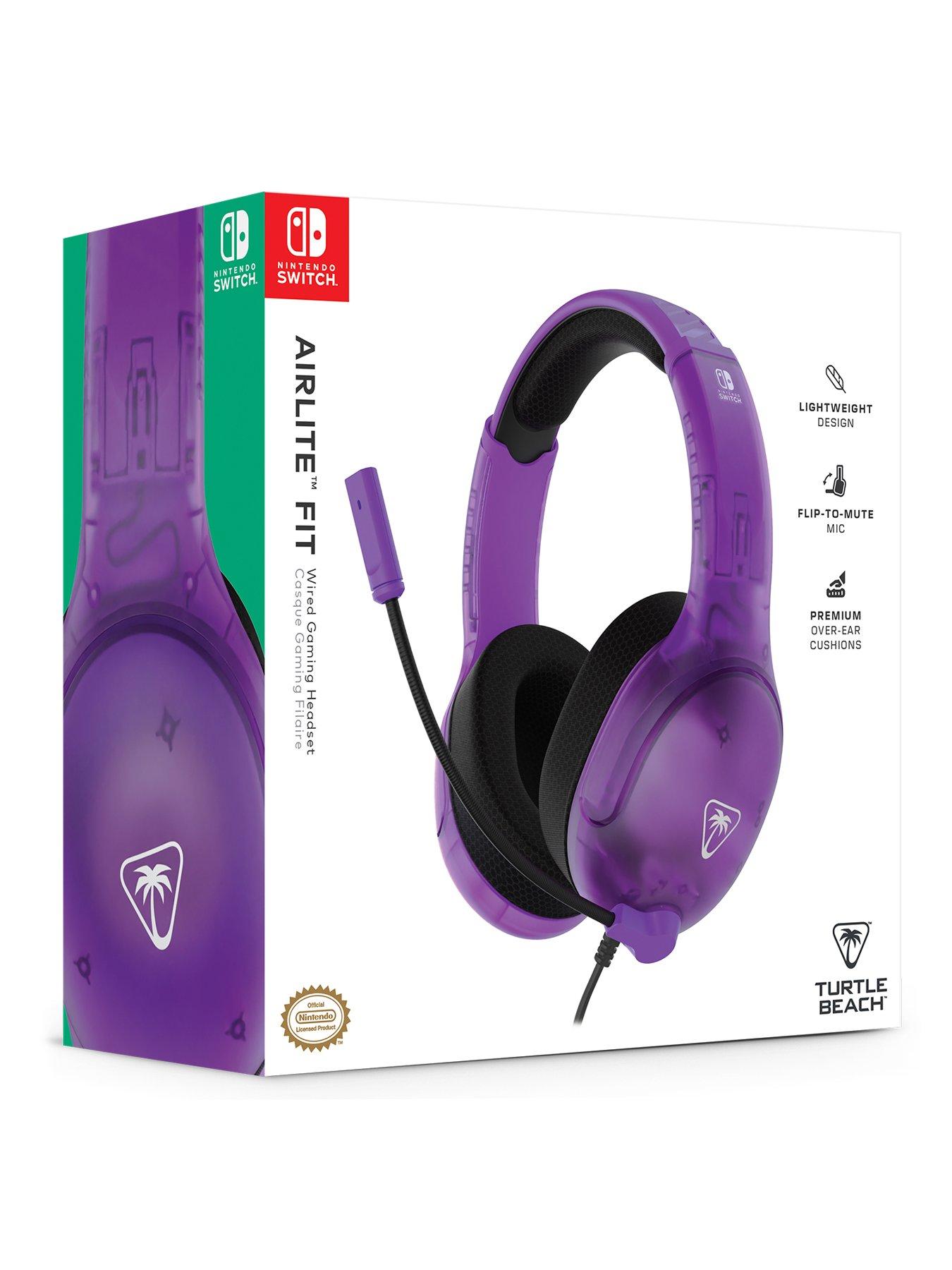 Image 2 of 8 of Turtle Beach Airlite Fit Headset ???? NS ???? Ghost Purple