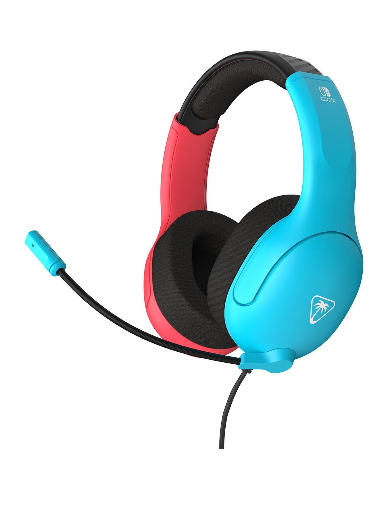 Turtle Beach Airlite Fit Wired Gaming Headset for Nintendo Switch - Red  &  Blue