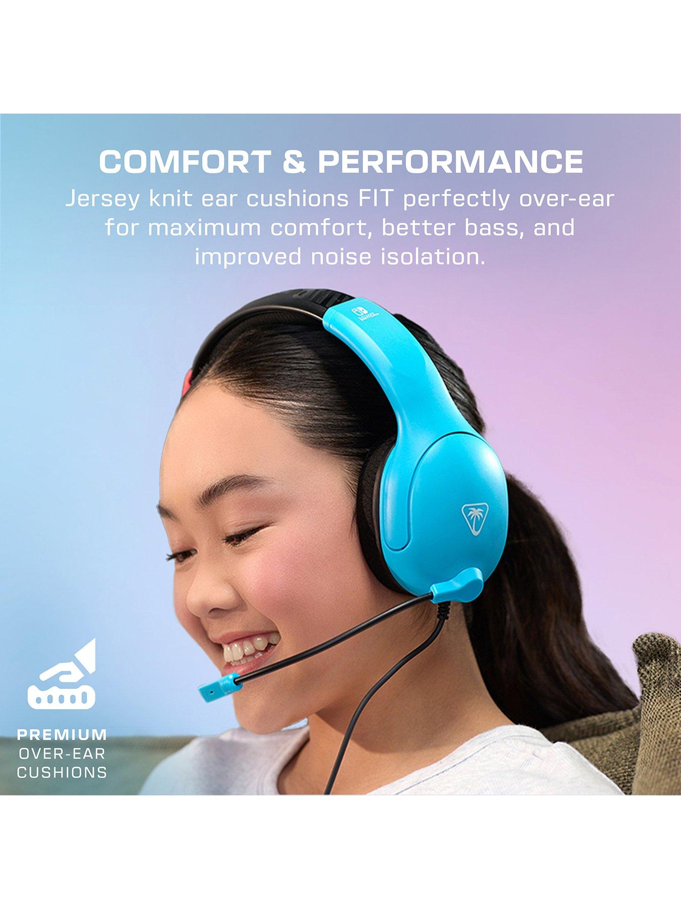 Image 3 of 8 of Turtle Beach Airlite Fit Headset -&nbsp;NS - Neon Blue &amp; Red