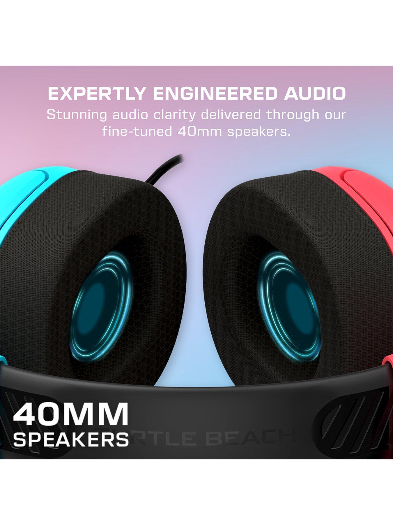 Image 5 of 8 of Turtle Beach Airlite Fit Headset -&nbsp;NS - Neon Blue &amp; Red