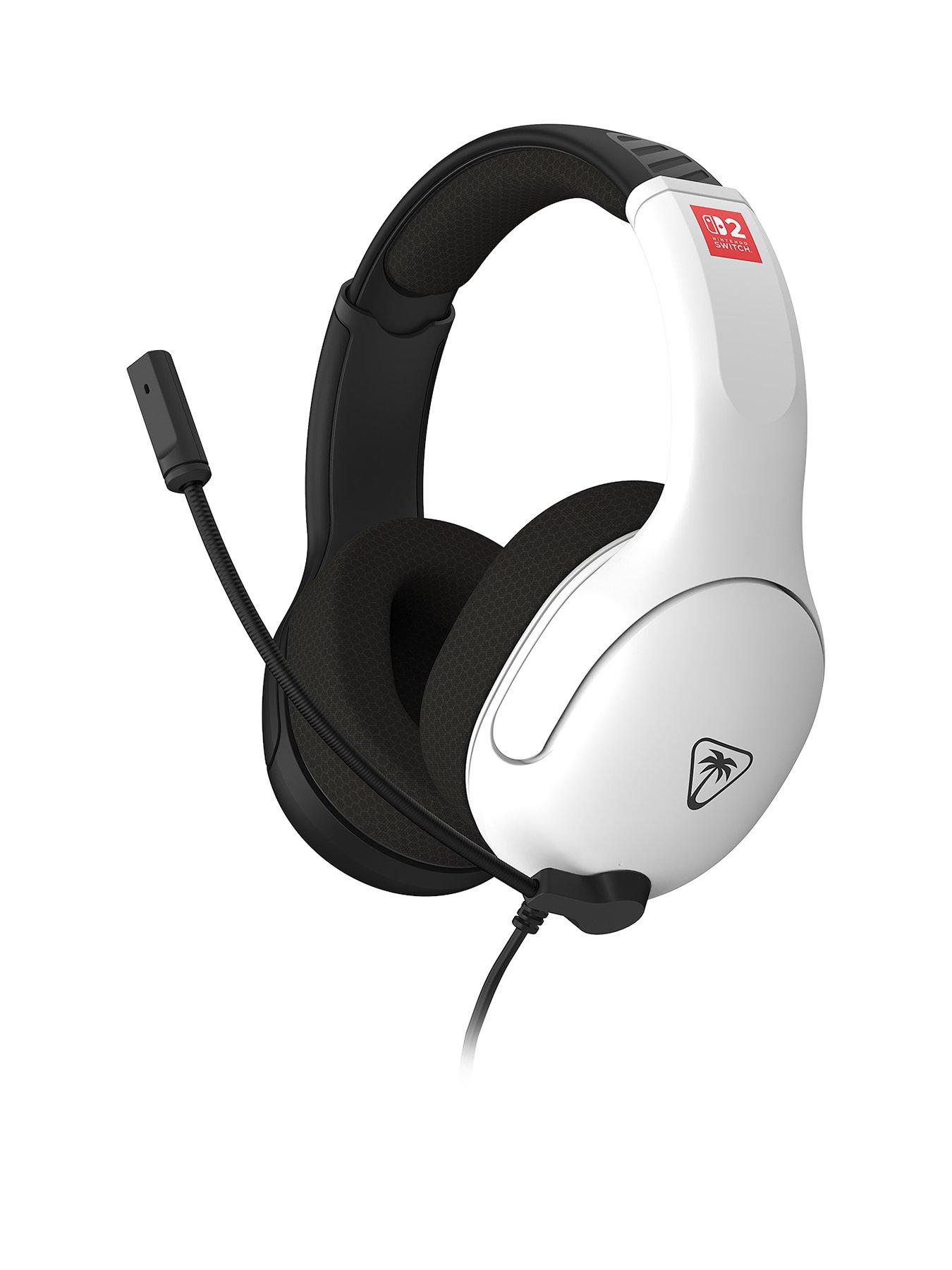 Turtle Beach Airlite Fit Headset - NS2 - Black  &  White