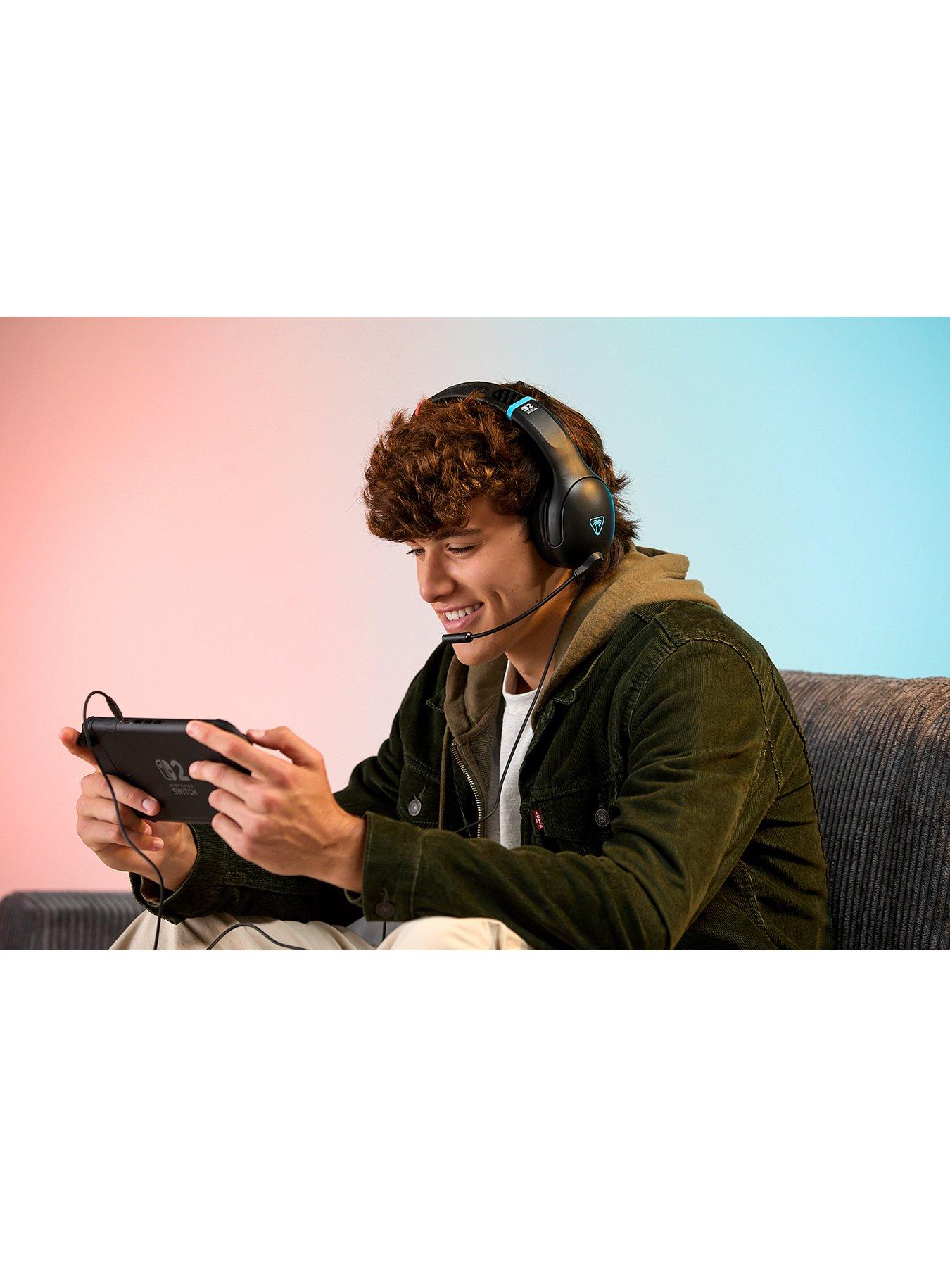 Image 7 of 8 of Turtle Beach Airlite Fit Nintendo Switch 2 Headset Charcoal Black