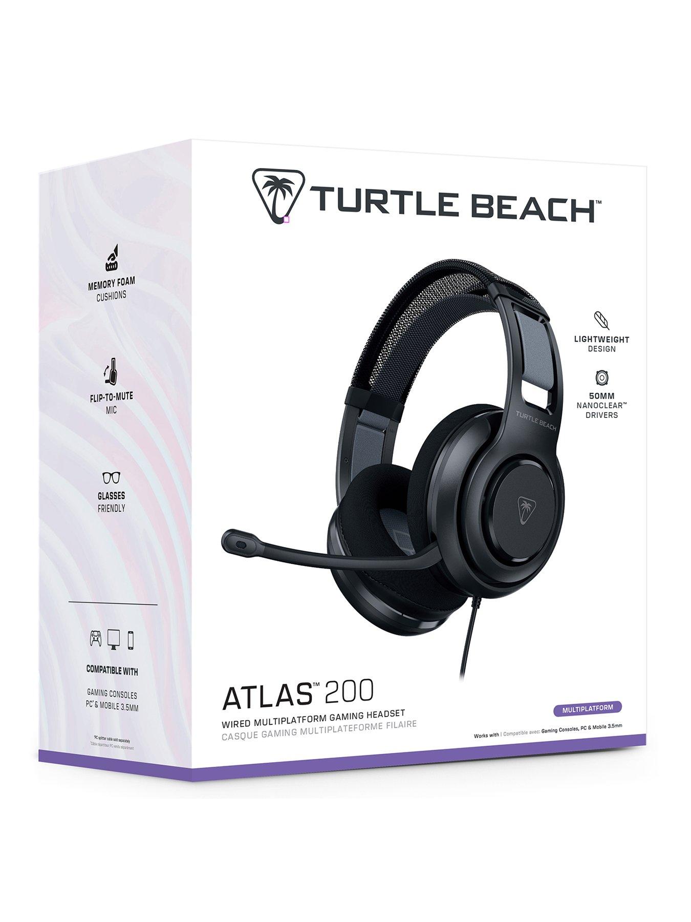 Image 2 of 8 of Turtle Beach Atlas 200 -&nbsp;MP - Black