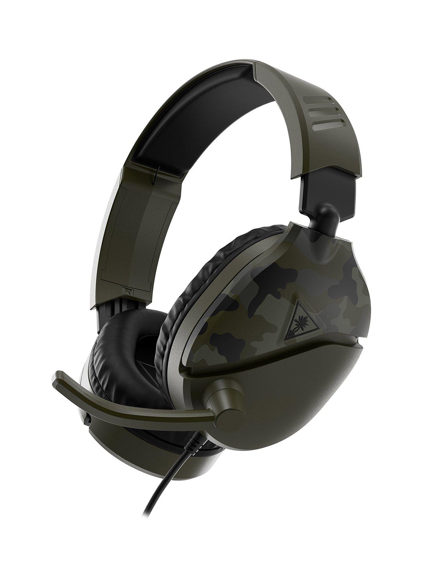 Turtle Beach Recon 70 Wired Multi-Platform Gaming Headset for Xbox, PlayStation  &  PC - Green Camo