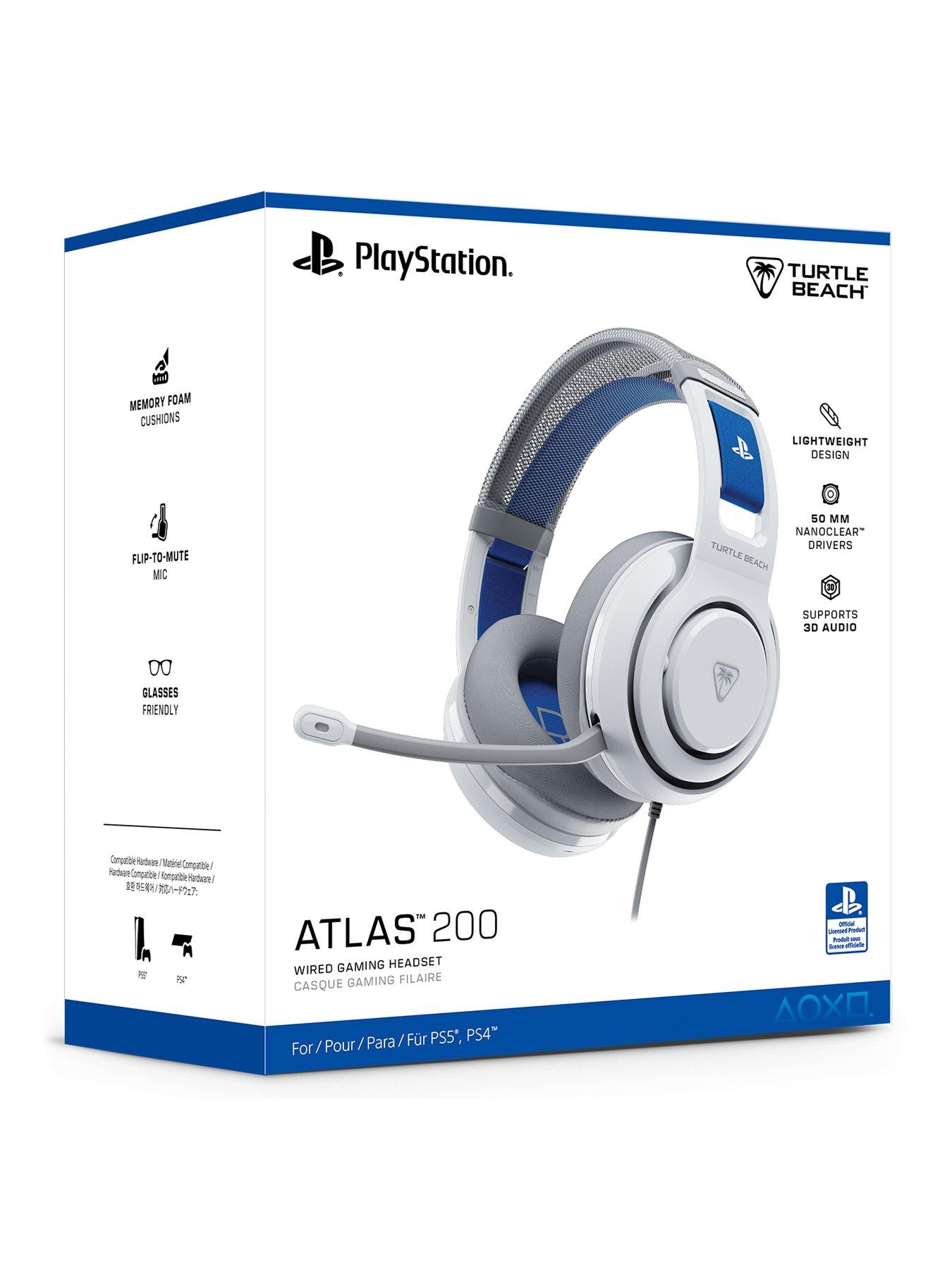 Image 2 of 8 of Turtle Beach Atlas 200 -&nbsp;PS - White