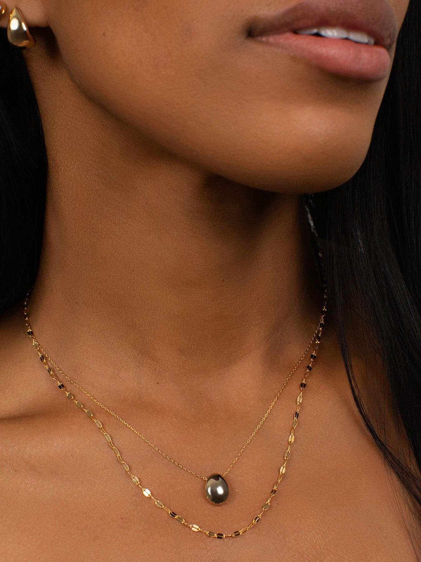 Image 2 of 5 of Kleora Odyssey Modern Electrum 18" Forzatina Chain Necklace - Gold