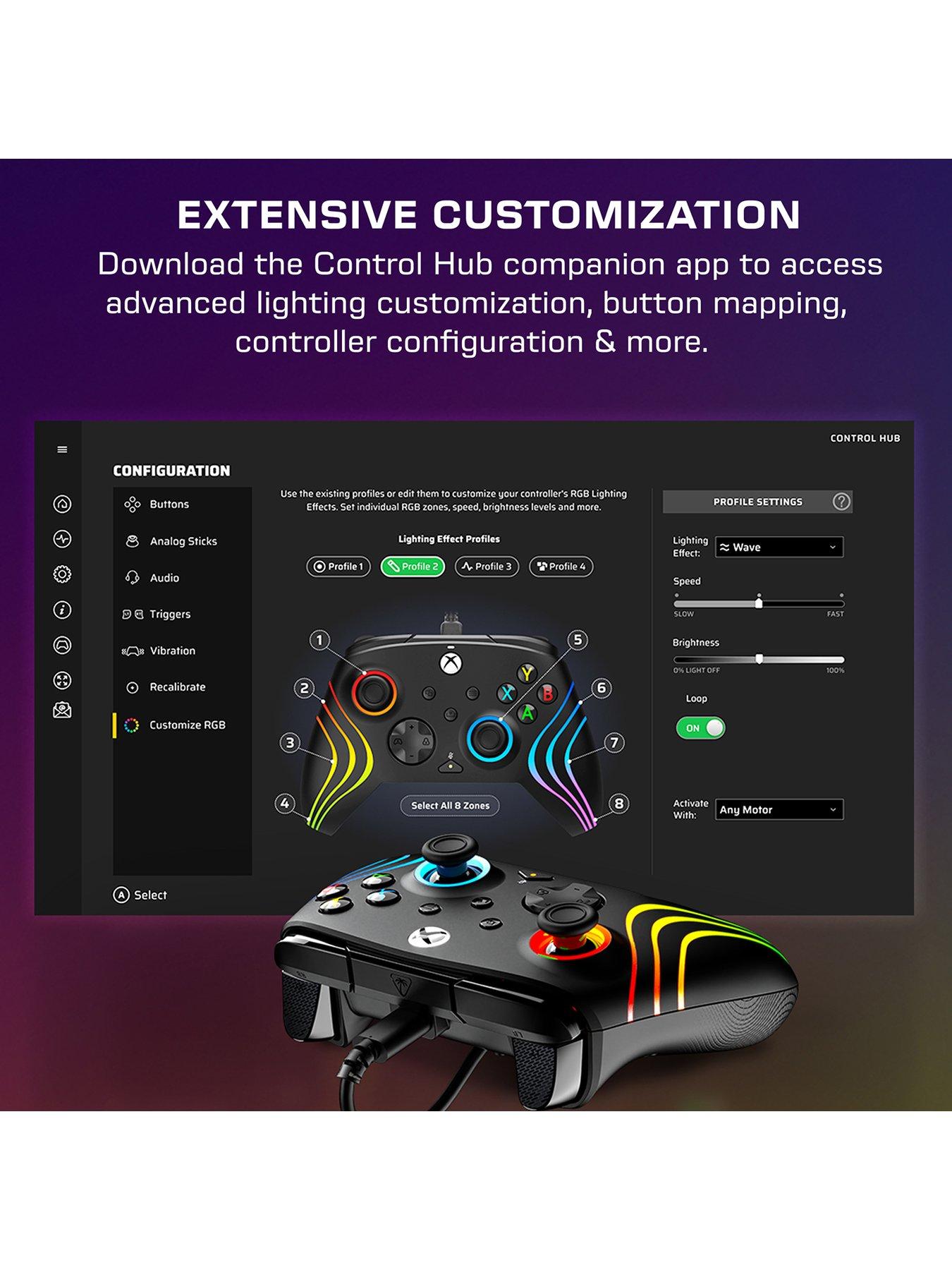Image 7 of 8 of Turtle Beach Afterglow Wave Wired Controller -&nbsp;XB - Black
