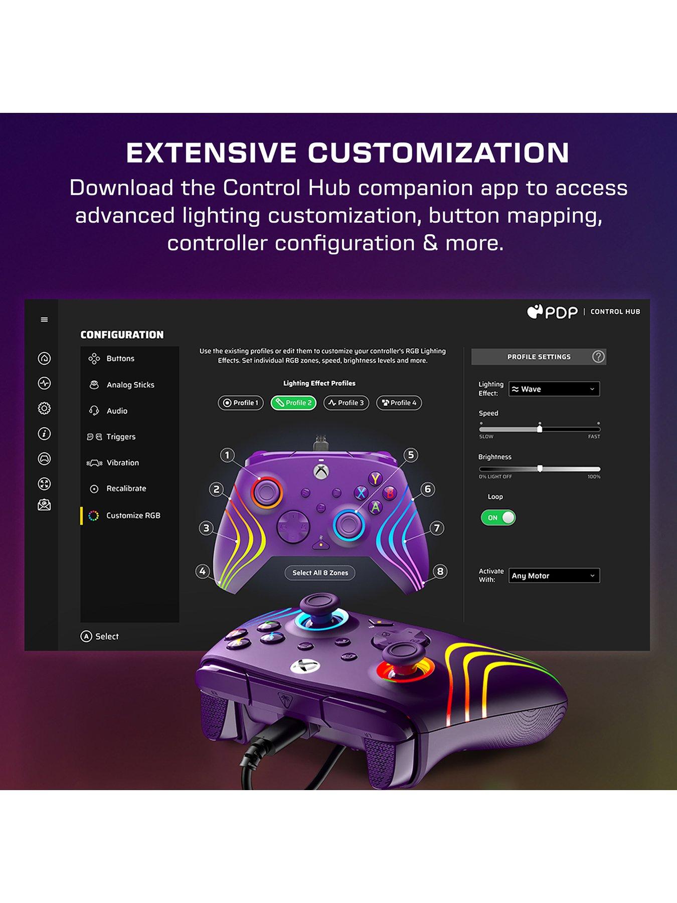 Image 7 of 8 of Turtle Beach Afterglow Wave Wired Controller -&nbsp;XB - Purple