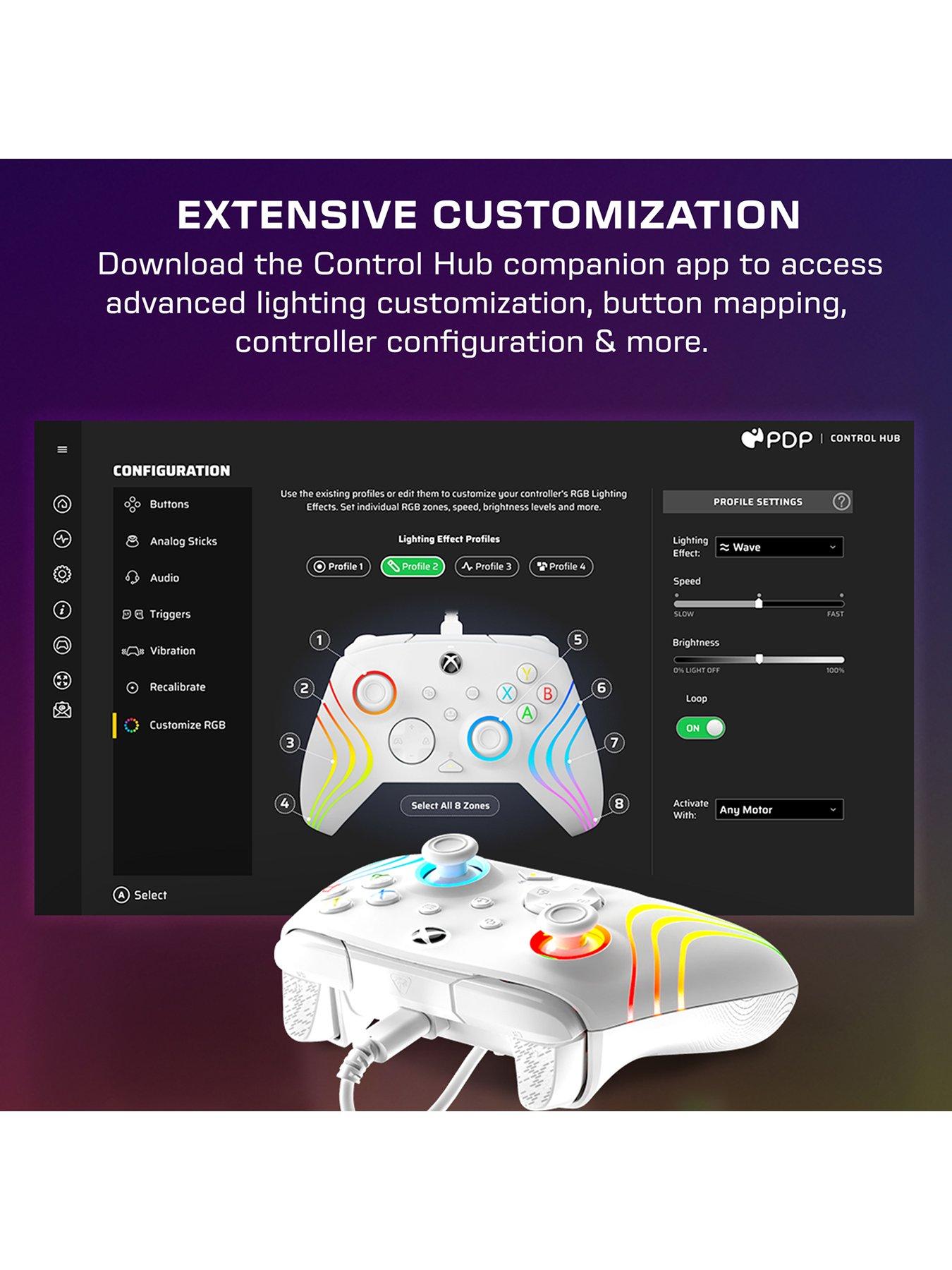 Image 7 of 8 of Turtle Beach Afterglow Wave Wired Controller -&nbsp;XB - White