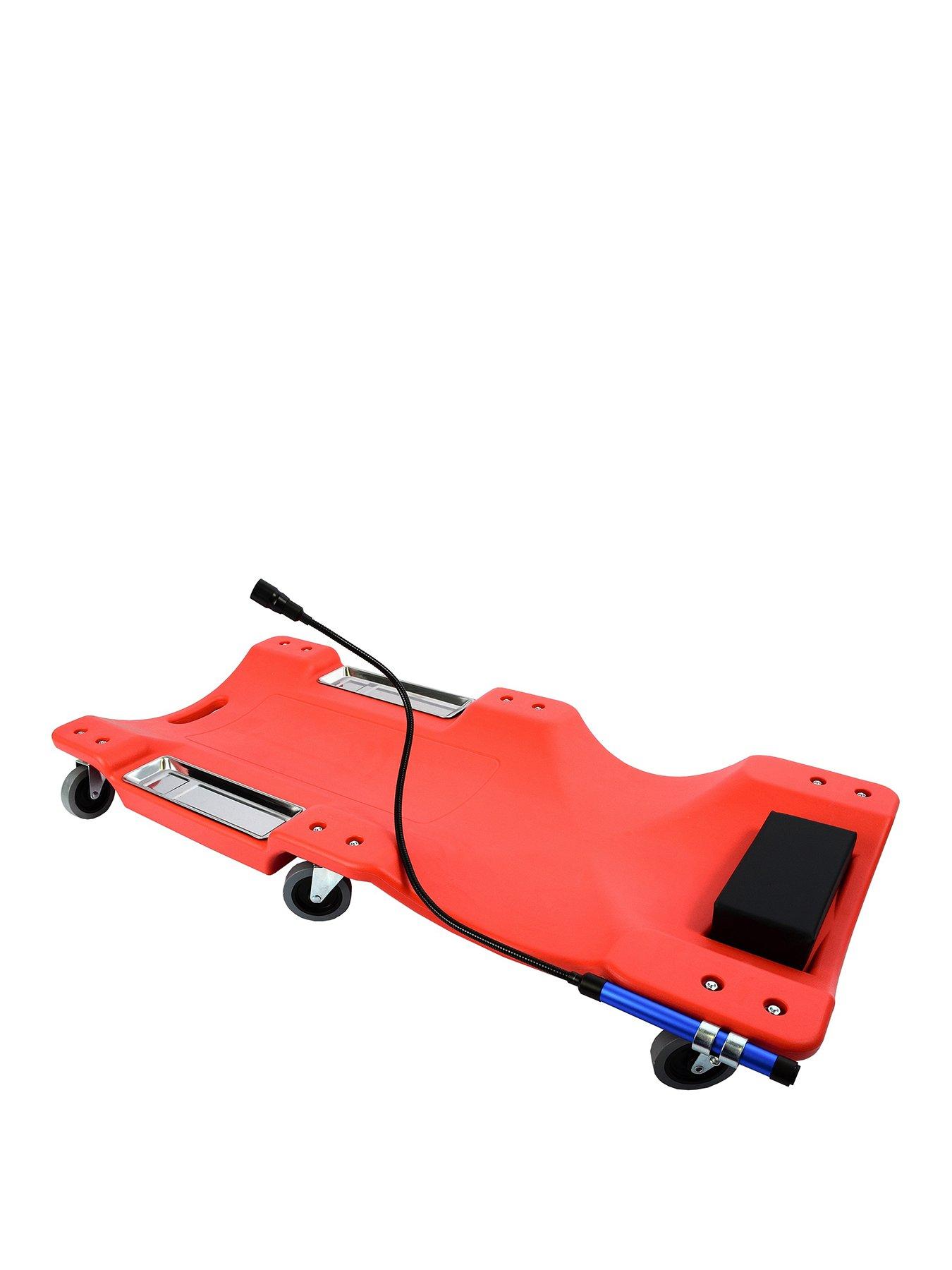 Hilka 40" Creeper with Magnetic Tray & Light