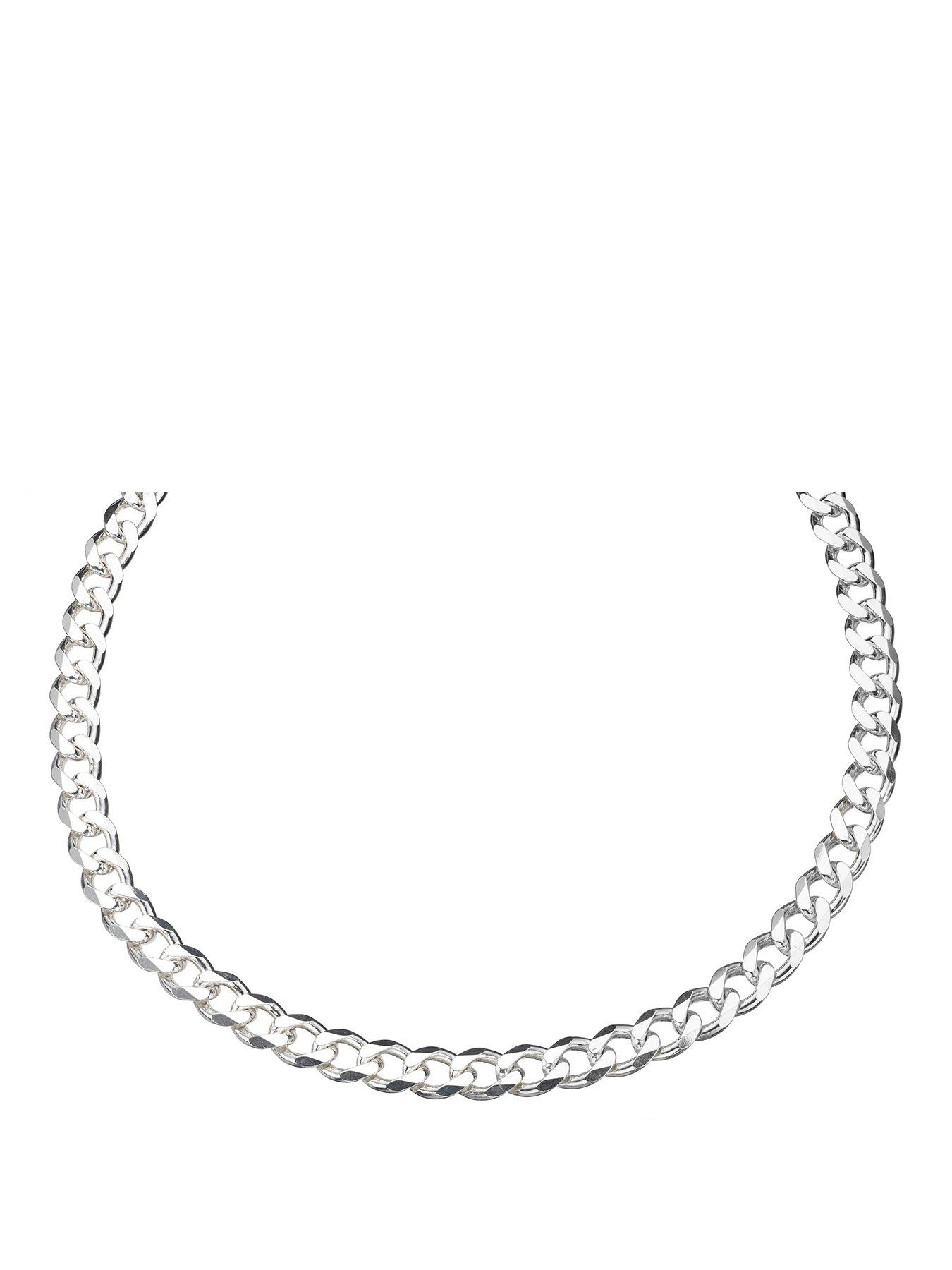 H. Samuel Sterling 22" Curb Chain - Silver