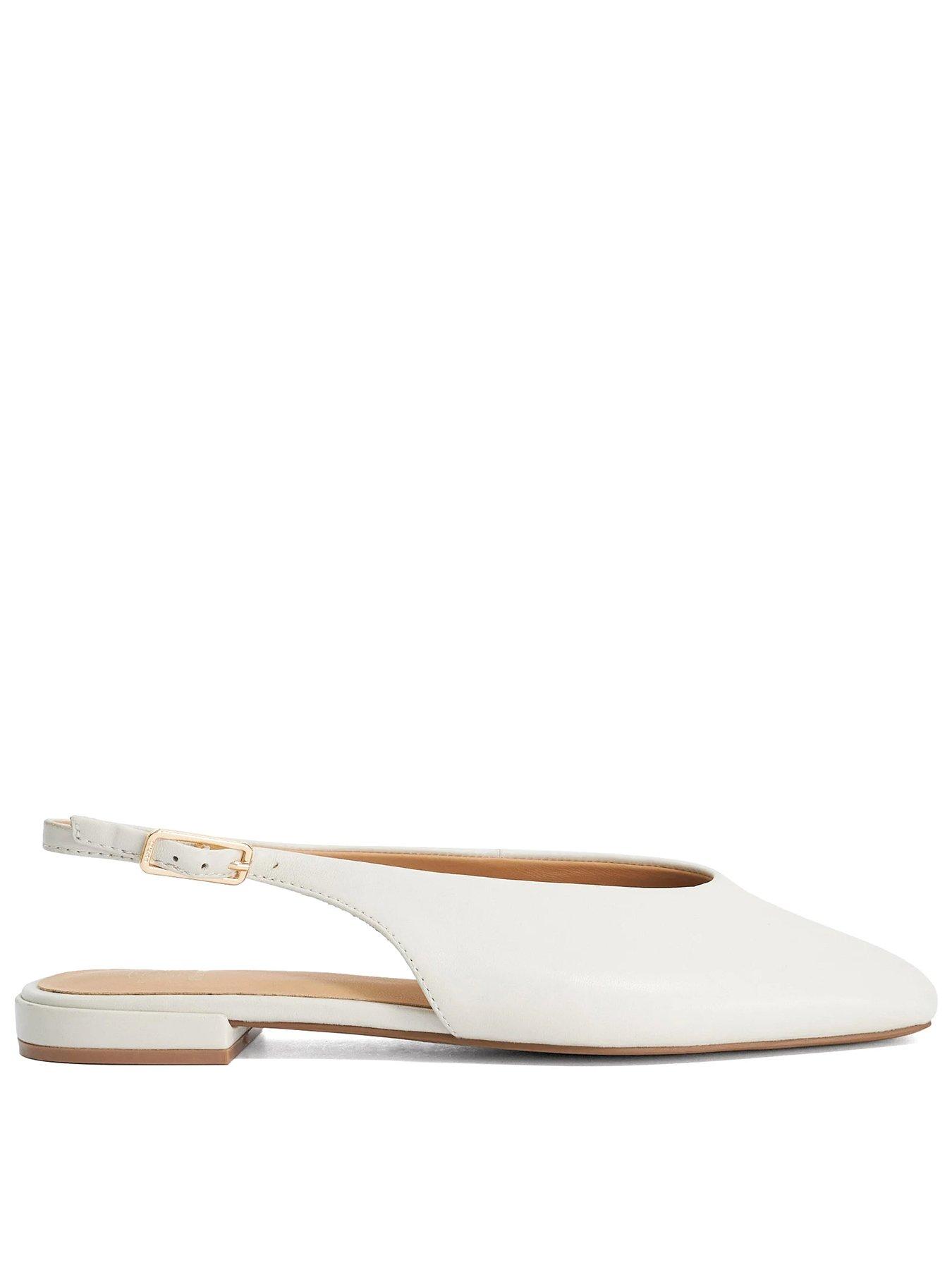 Dune London Heartbeat Casual Shoes, White, Size 4, Women
