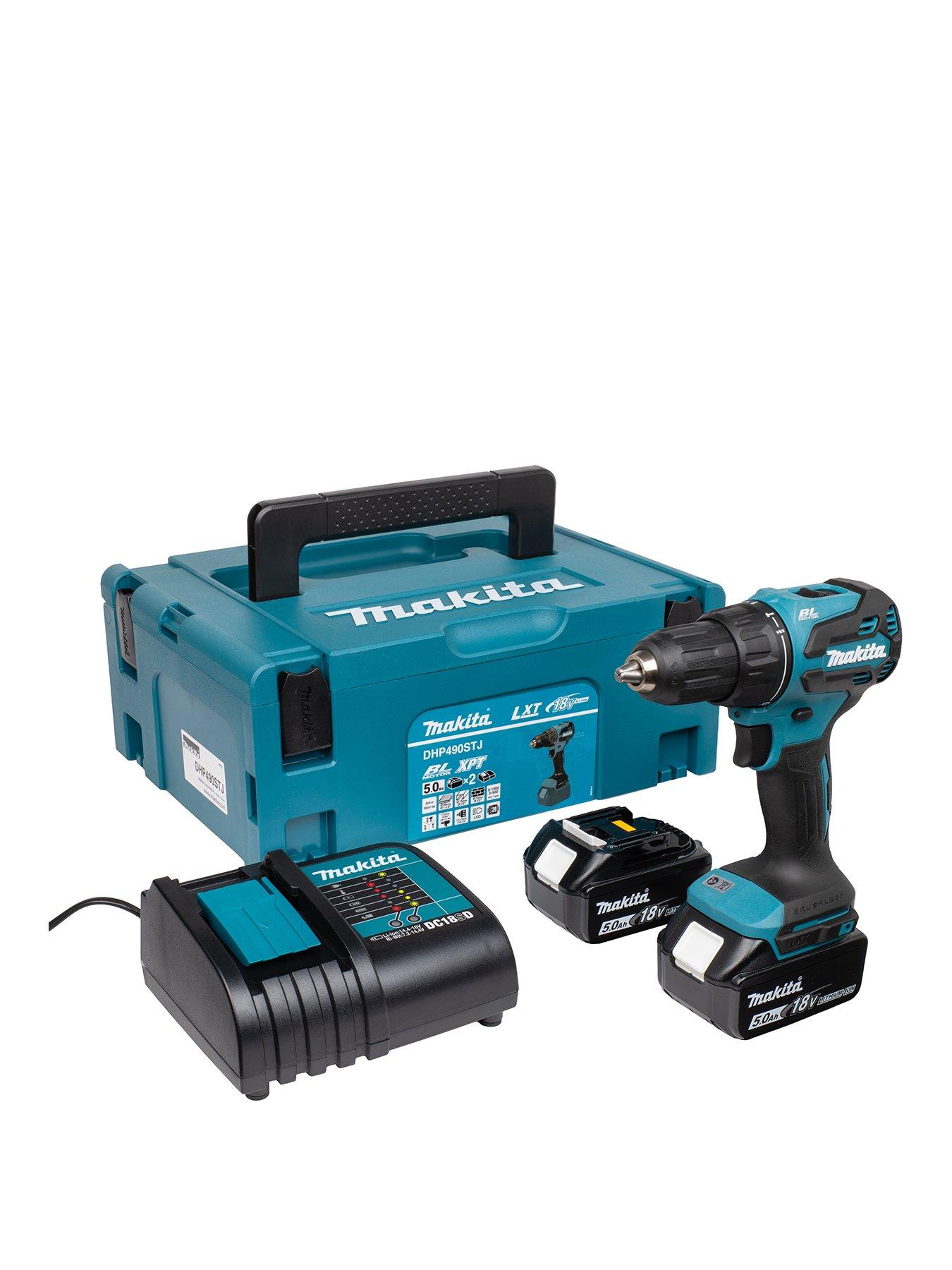 Makita 18V LXT BRUSHLESS COMBI 2 X 5AH