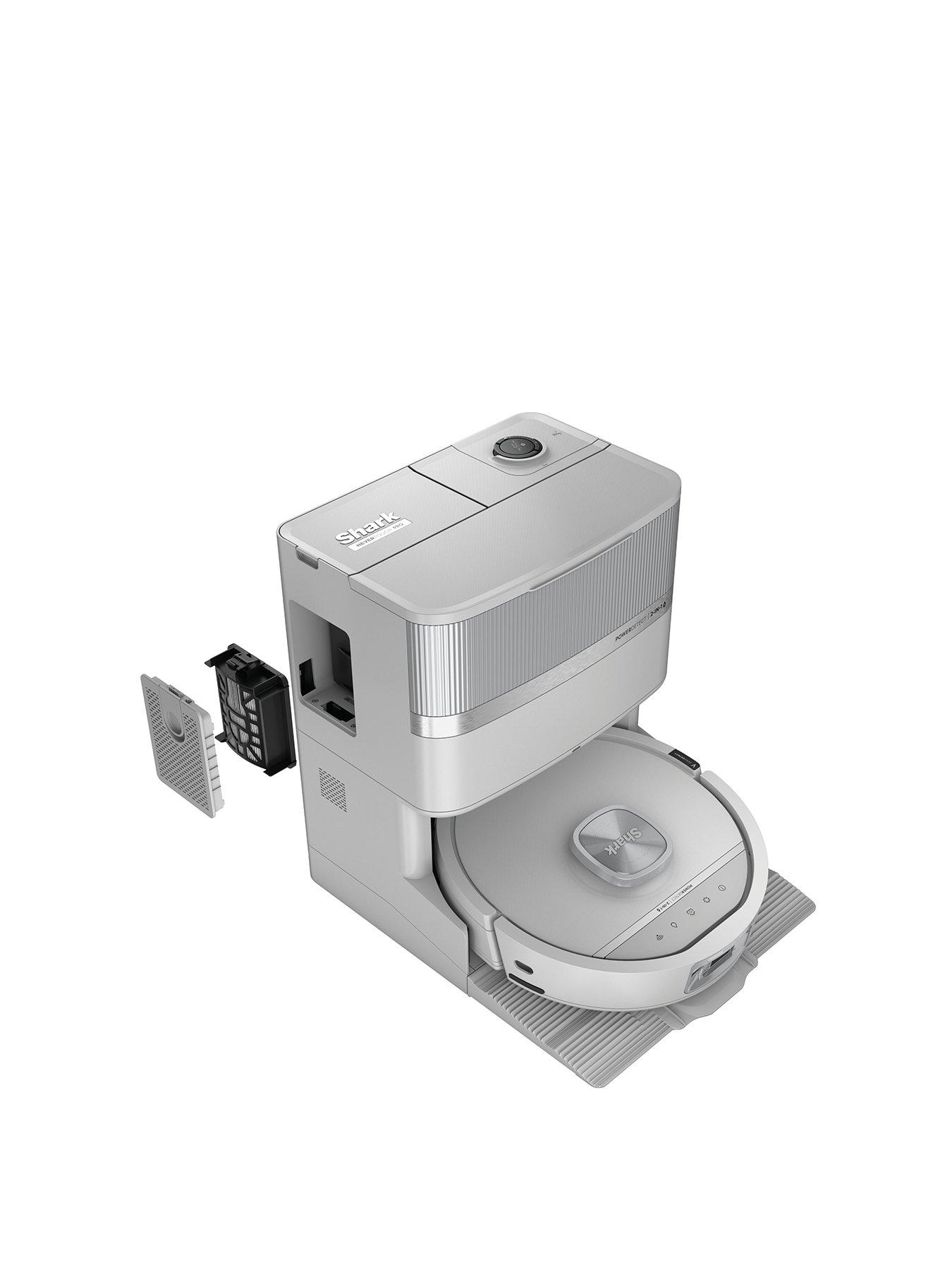 Shark PowerDetect UV Reveal 2-in-1 Vac  &  Mop Robot Vacuum - White RV3000XEUKWH