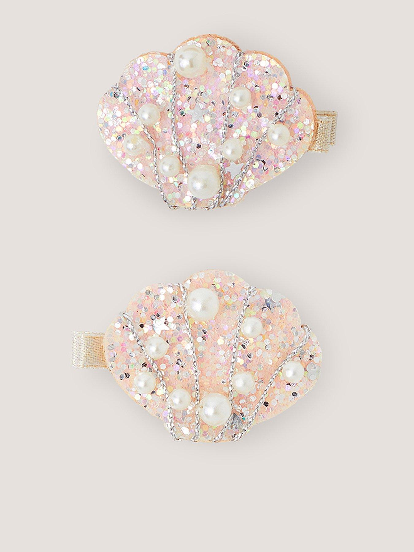 Monsoon Girls 2 Pack Shelly Clips, Multi