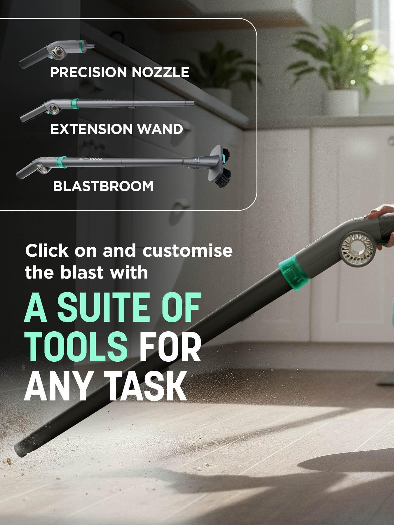 Image 3 of 8 of Shark All-in-One Air Blasting System with BlastBroom