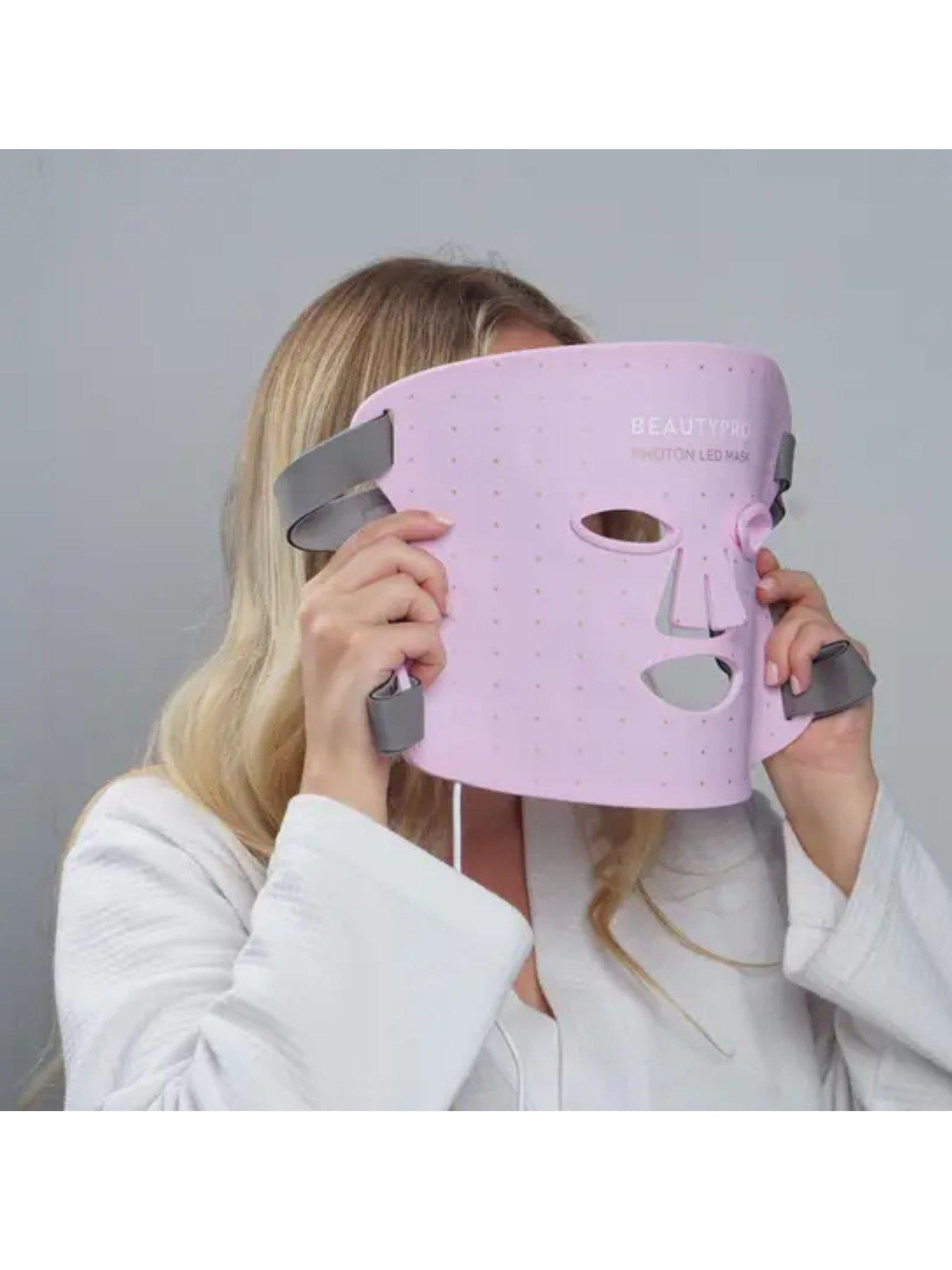 Image 4 of 6 of Beauty Pro Beautypro Photon LED Light Therapy Facial Mask in Pink