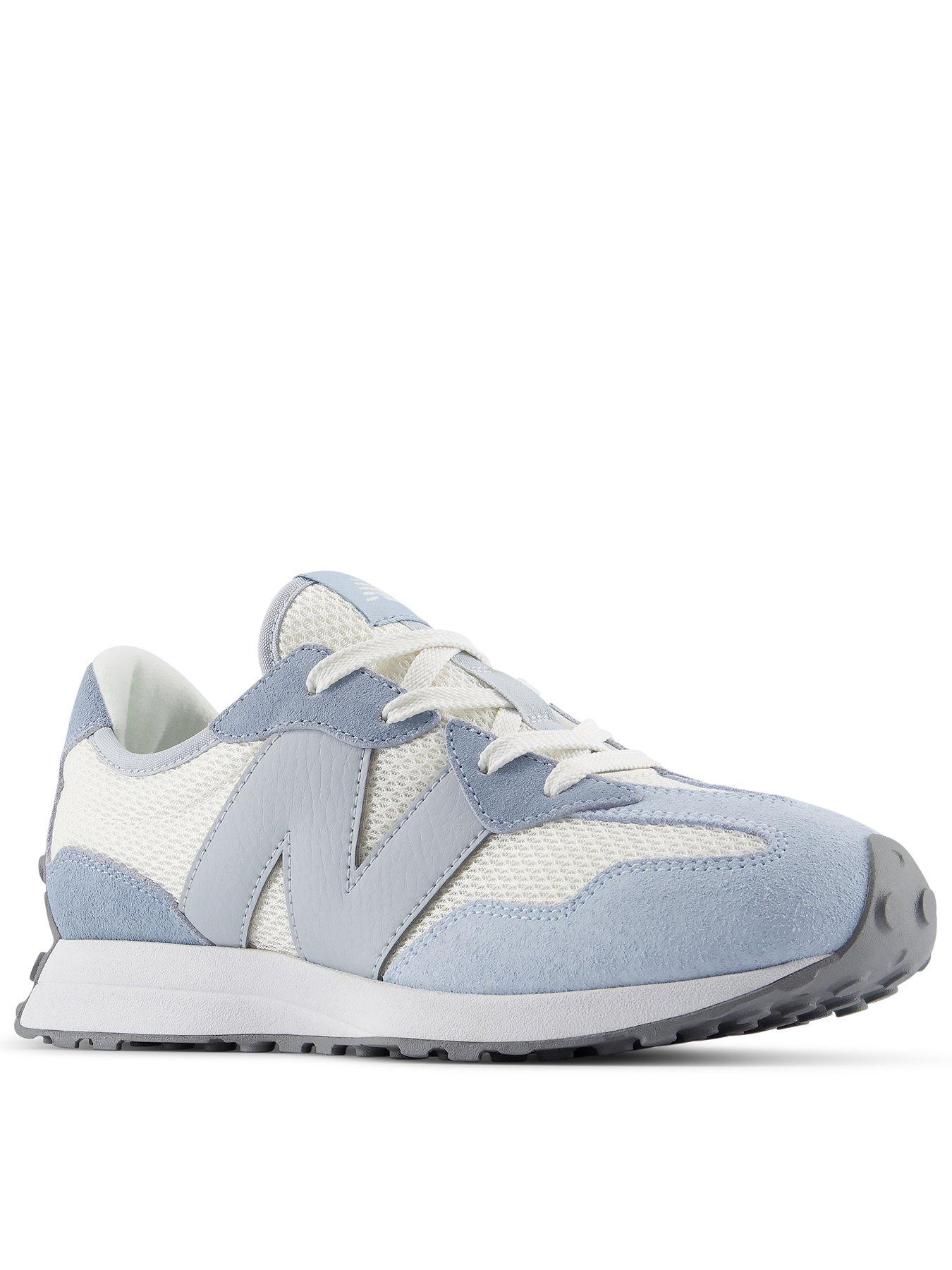 New Balance Junior 327 Retro Running Trainers - Blue