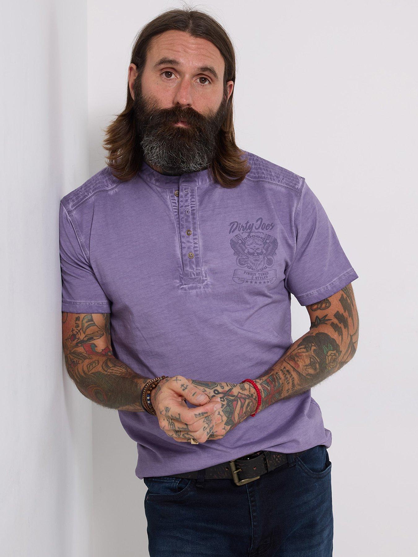 Joe Browns Washed and Worn Henley T-Shirt