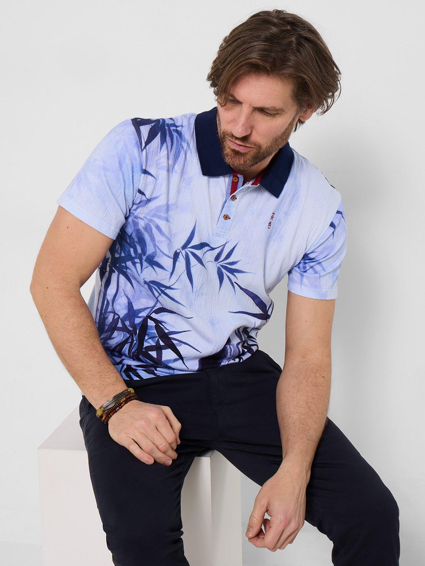 Joe Browns Brilliant Bamboo Print Polo Shirt