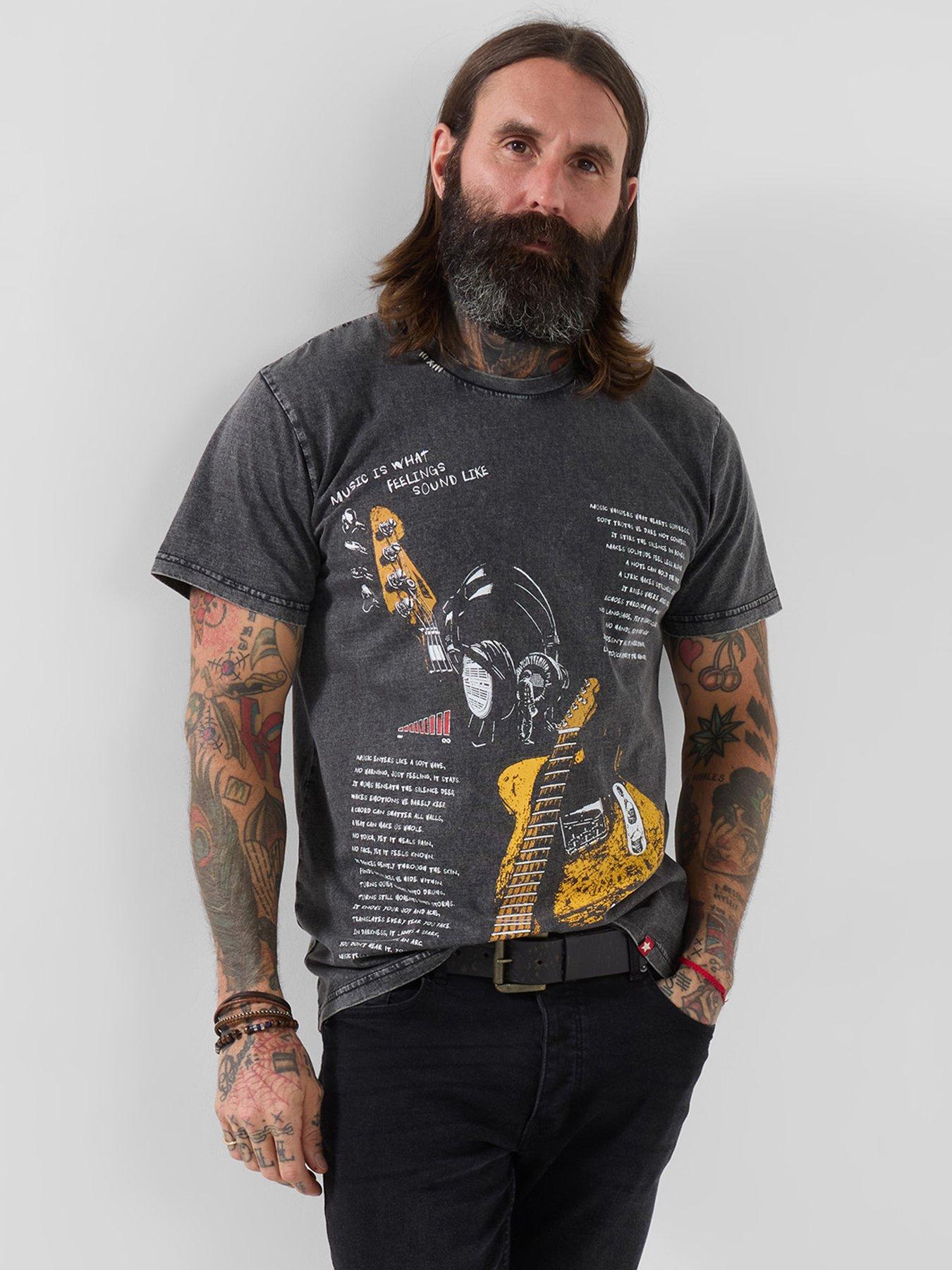 Joe Browns Music Script T-Shirt