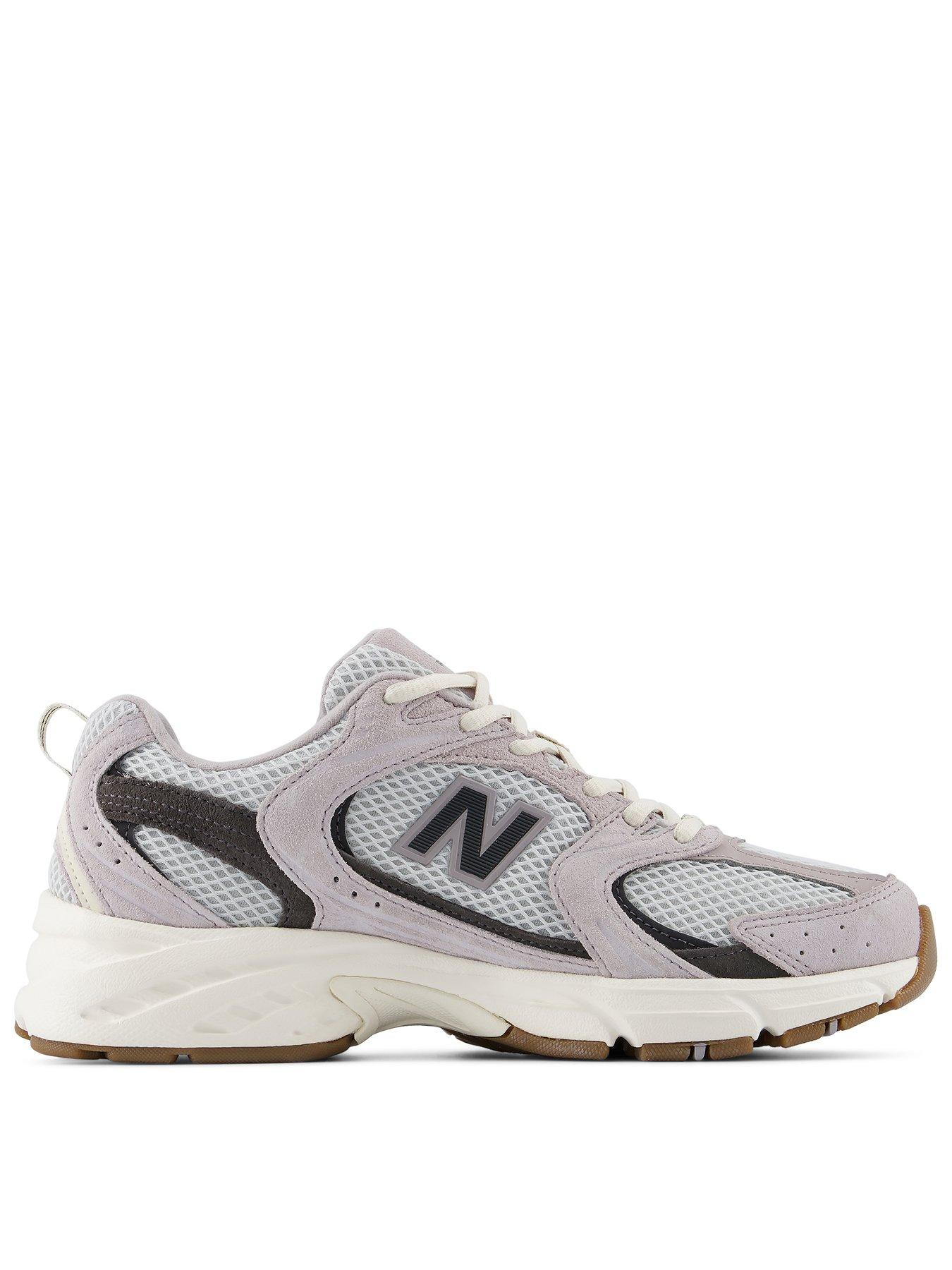 Image 1 of 7 of New Balance Womens 530 ABZORB Cushioning Platform Low-Top Trainers - Grey