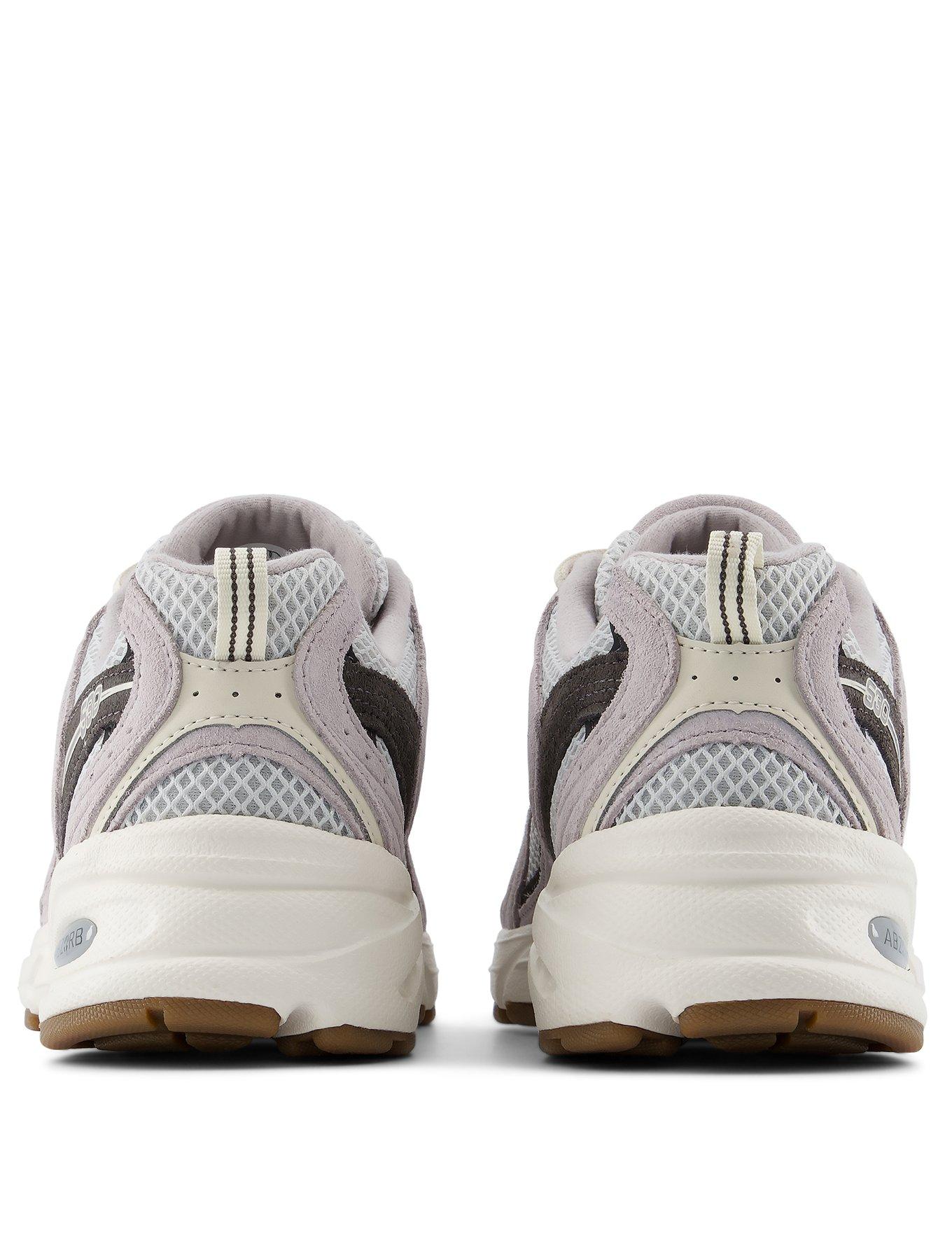Image 3 of 7 of New Balance Womens 530 ABZORB Cushioning Platform Low-Top Trainers - Grey