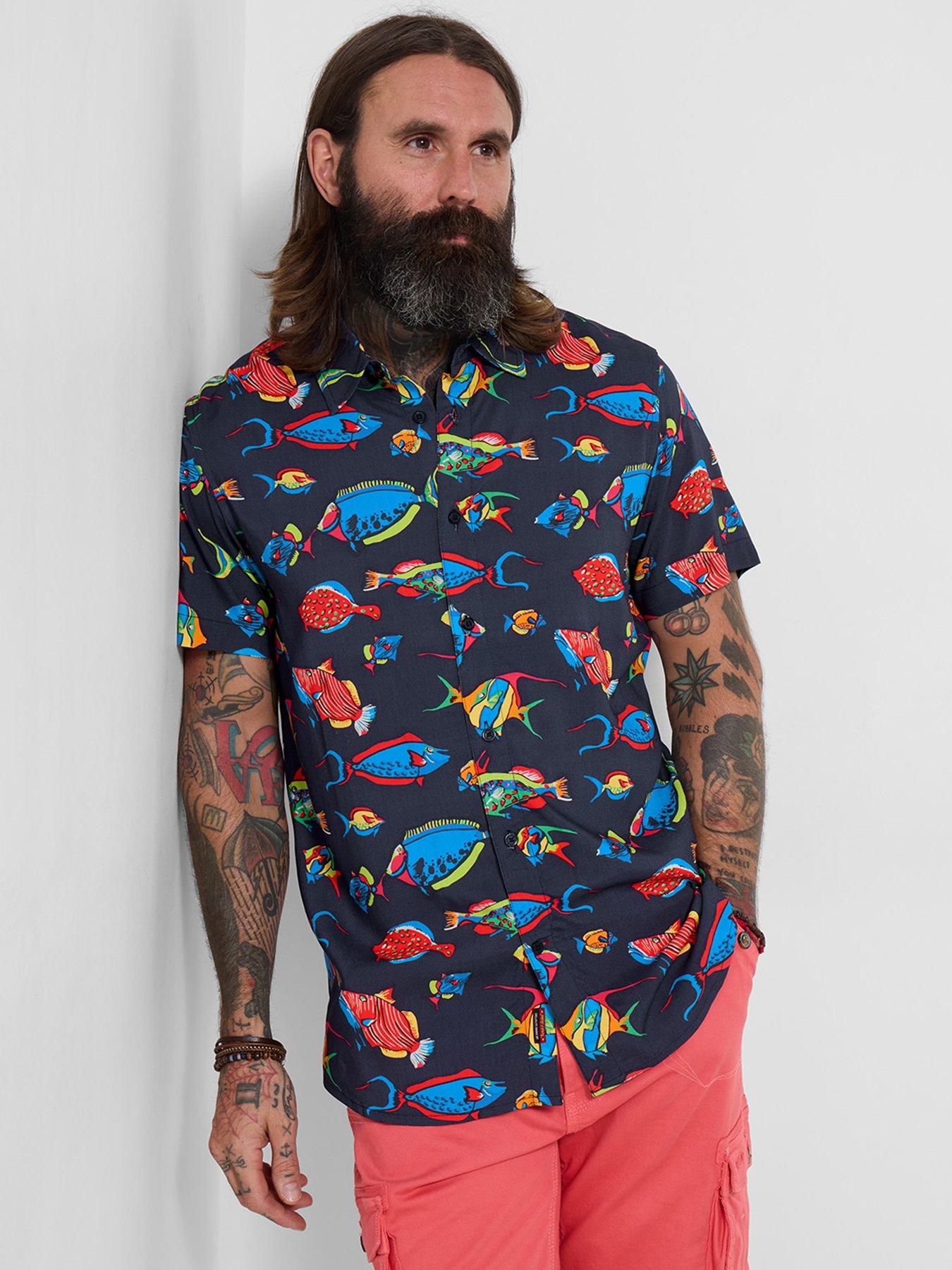 Joe Browns Fishing For Compliments Short Sleeve Shirt