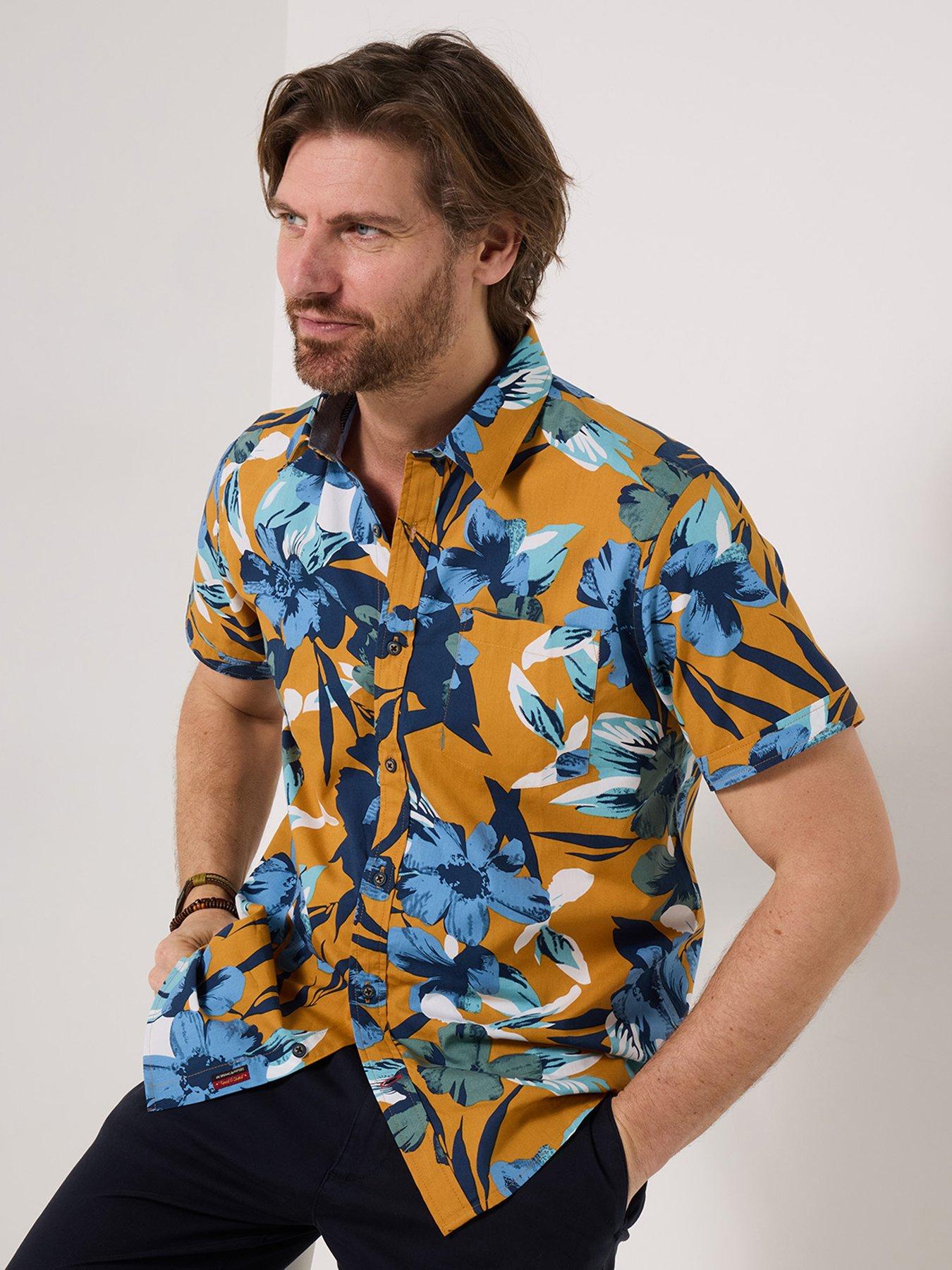 Joe Browns Sunset Bloom Floral Short Sleeve Shirt