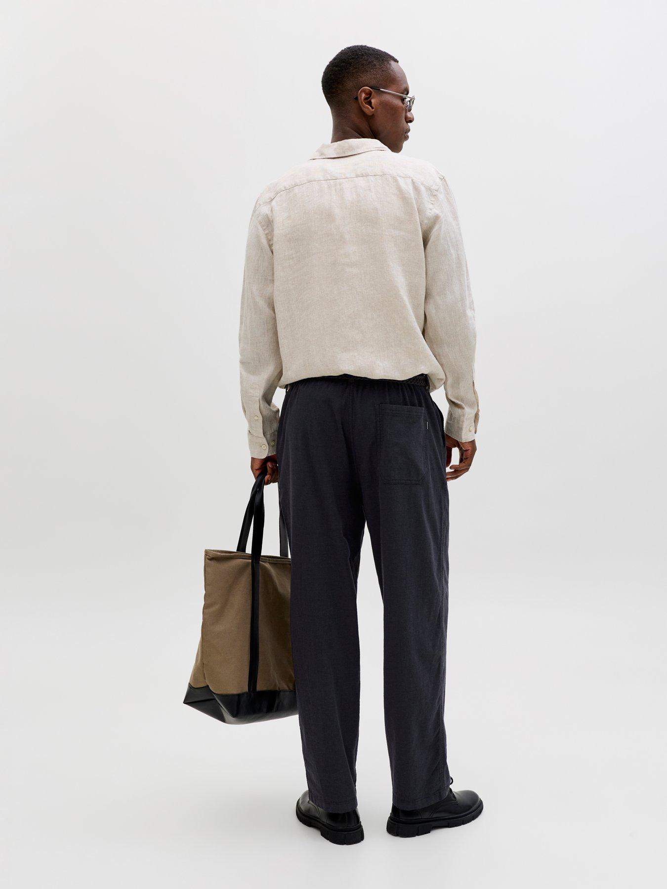 Image 5 of 7 of Jack & Jones Evan Breeze Trousers - Black