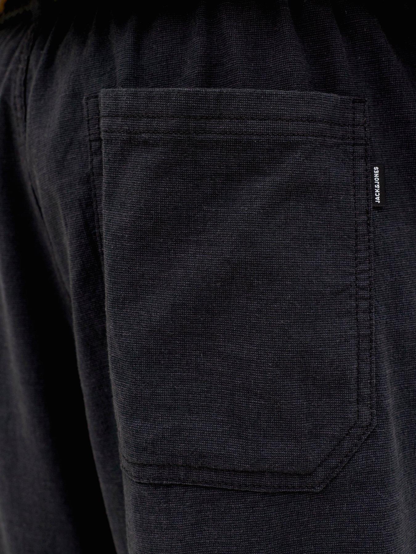 Image 6 of 7 of Jack & Jones Evan Breeze Trousers - Black