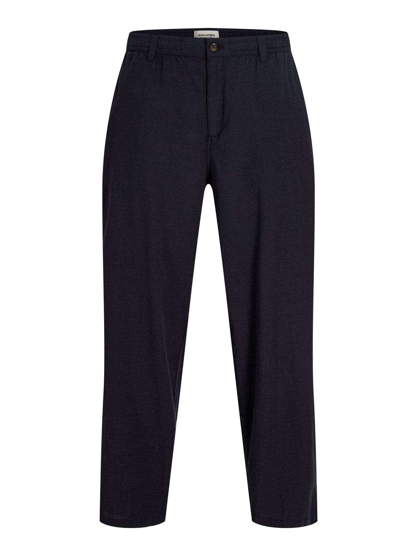 Image 7 of 7 of Jack & Jones Evan Breeze Trousers - Black