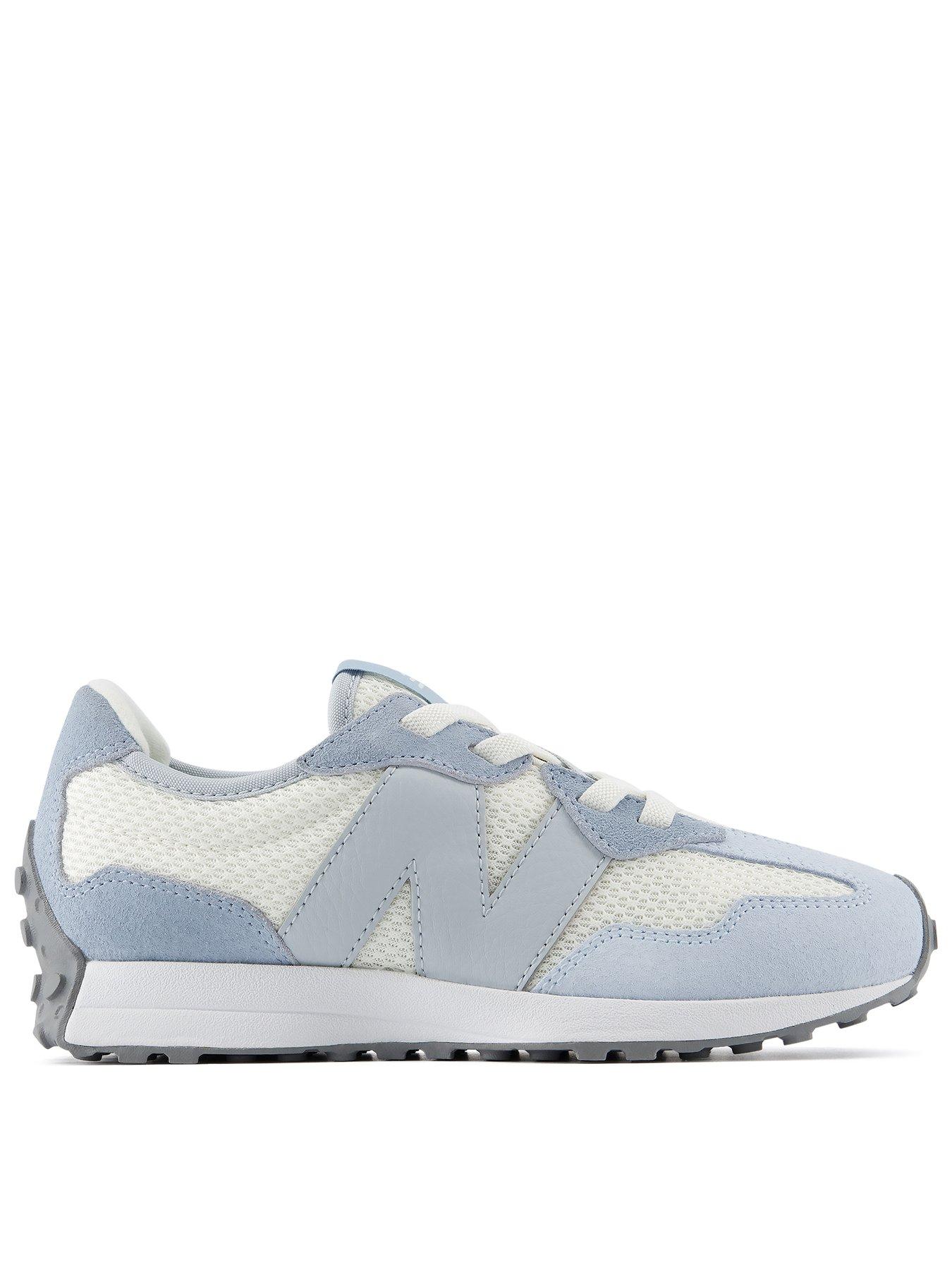 New Balance Kids' 327 Bungee Lace Trainers - Blue